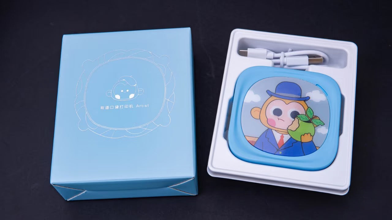 Brand New Youdao Pocket Printer Artist | Bluetooth Connection, Ink-Free Printing