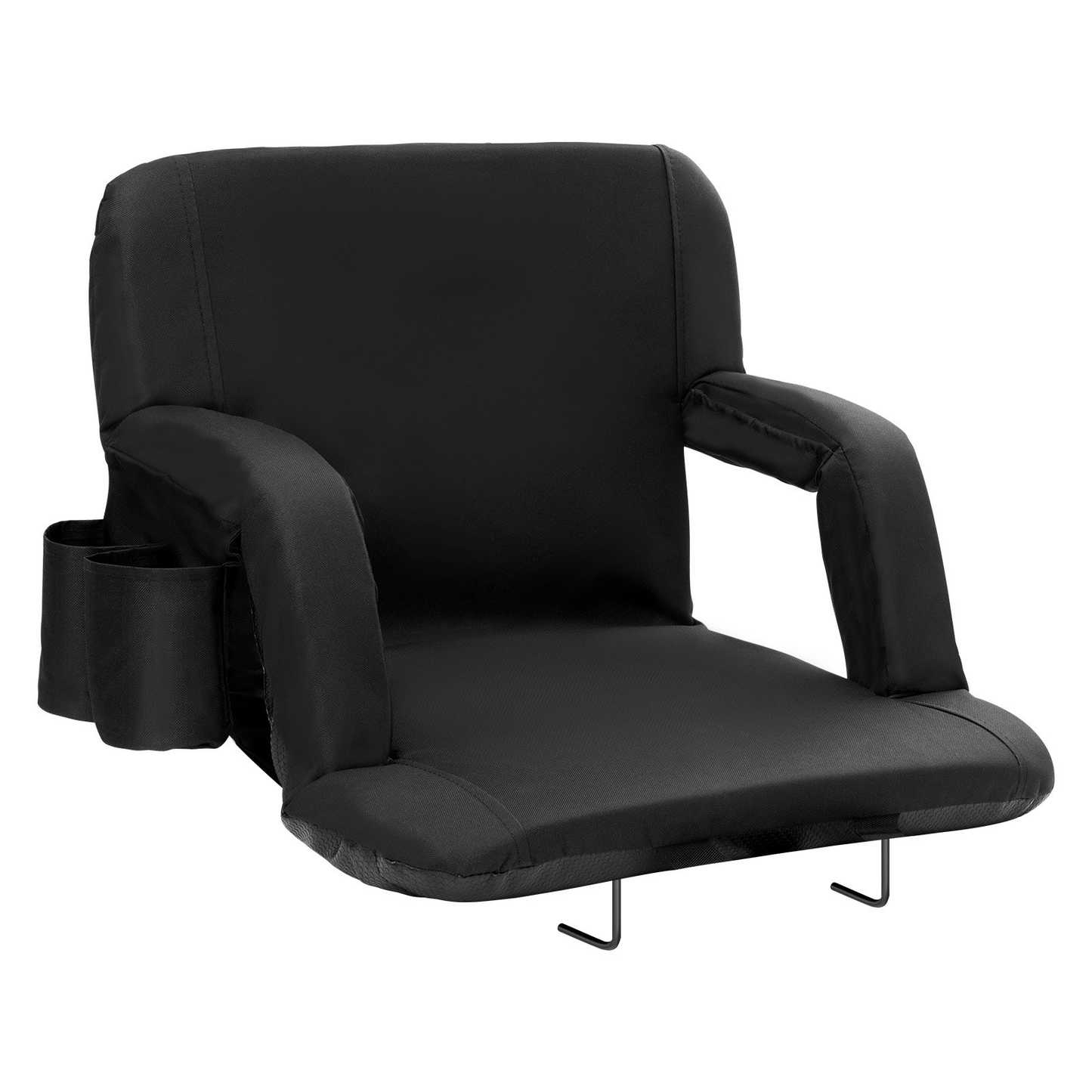 VEVOR Stadium Seat with Back Support, Wide Bleacher Seat Back, Folding Padded Cushion Stadium Chair,-$40