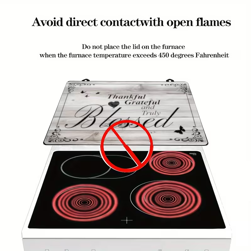 BNIB-Extra Large Stove Top Cover Protector 28.5x20.5 Inch for Electric Glass Stove, Anti-Slip ,-$5