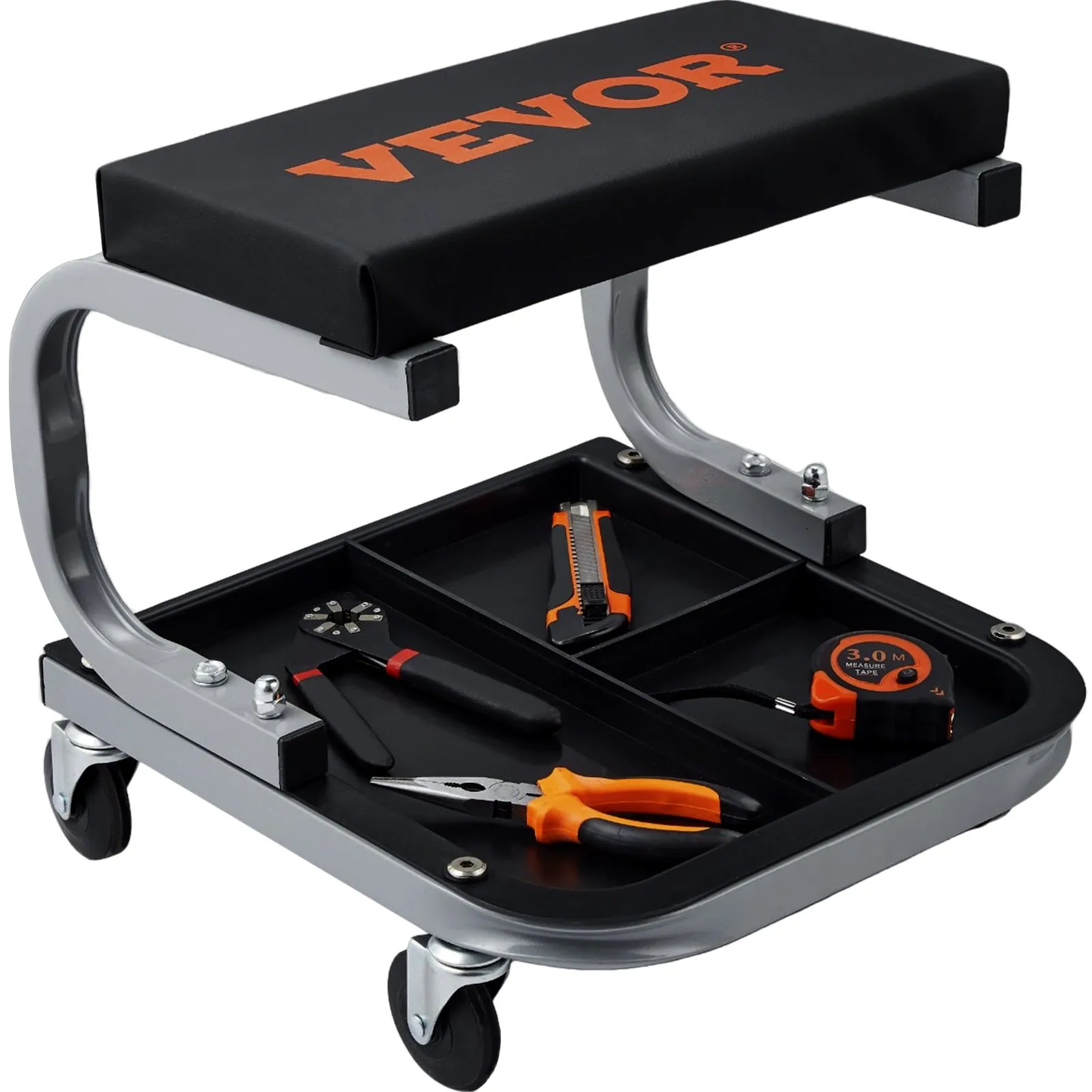 VEVOR Rolling Creeper Garage/Shop Seat, 250 LBS Capacity Padded Rolling Workshop Stool,-$25
