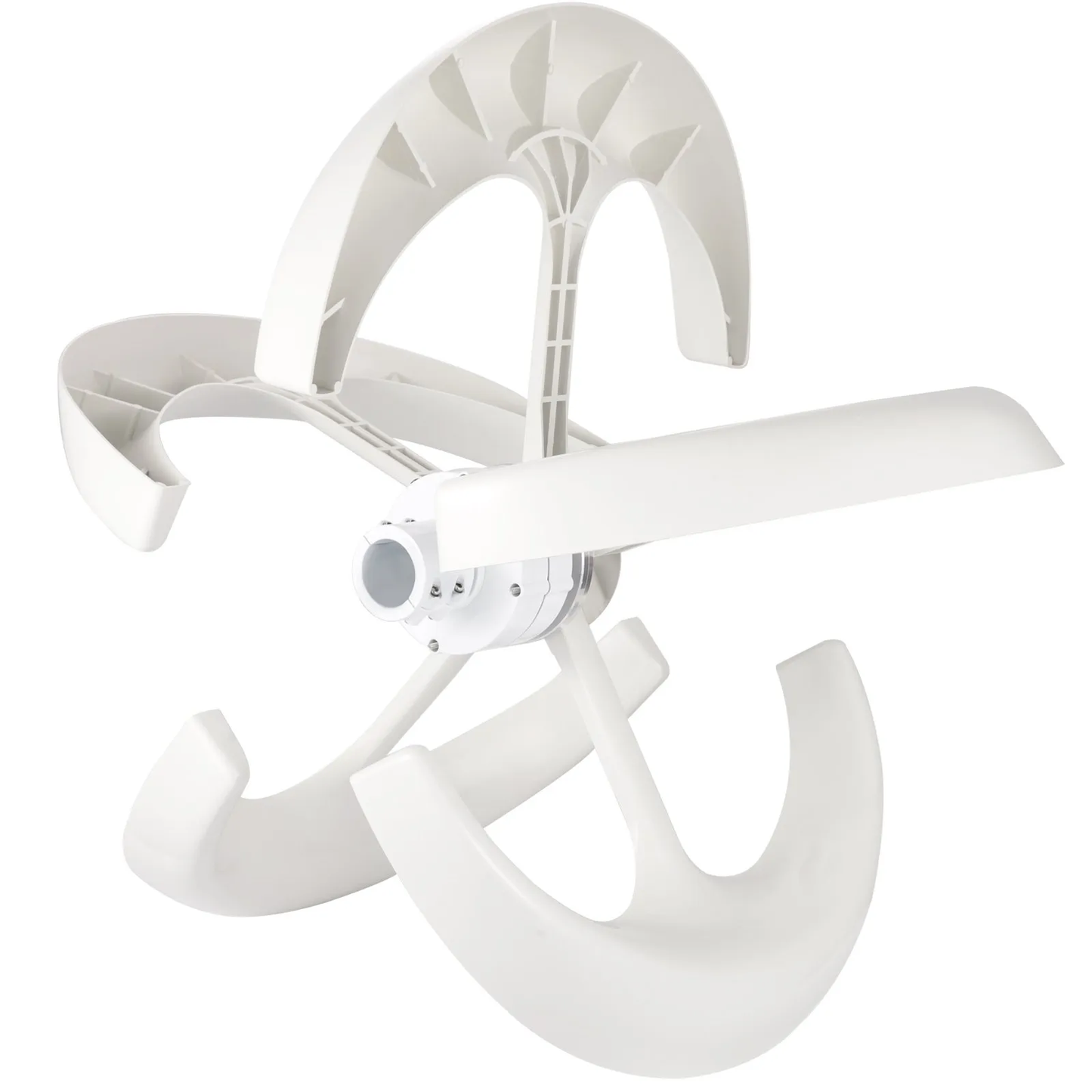 VEVOR Wind Turbine 400W 12V Wind Turbine Generator White Lantern Vertical Wind Generator 5 Leaves Wind,-$130
