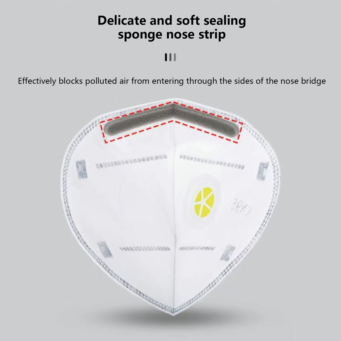BNIB-KN95 Mask, Eight-Layer Industrial-Grade Protection Against Dust and Viruses,25-Pack