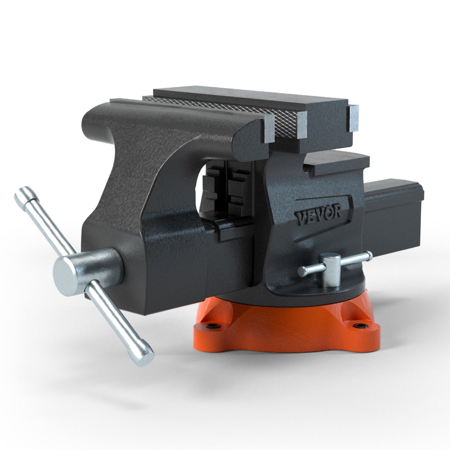 VEVOR Bench Vise, 6.5" Jaw Width 6.5" Forward &9.3" Reverse Opening, 360° Swivel Base,-$70