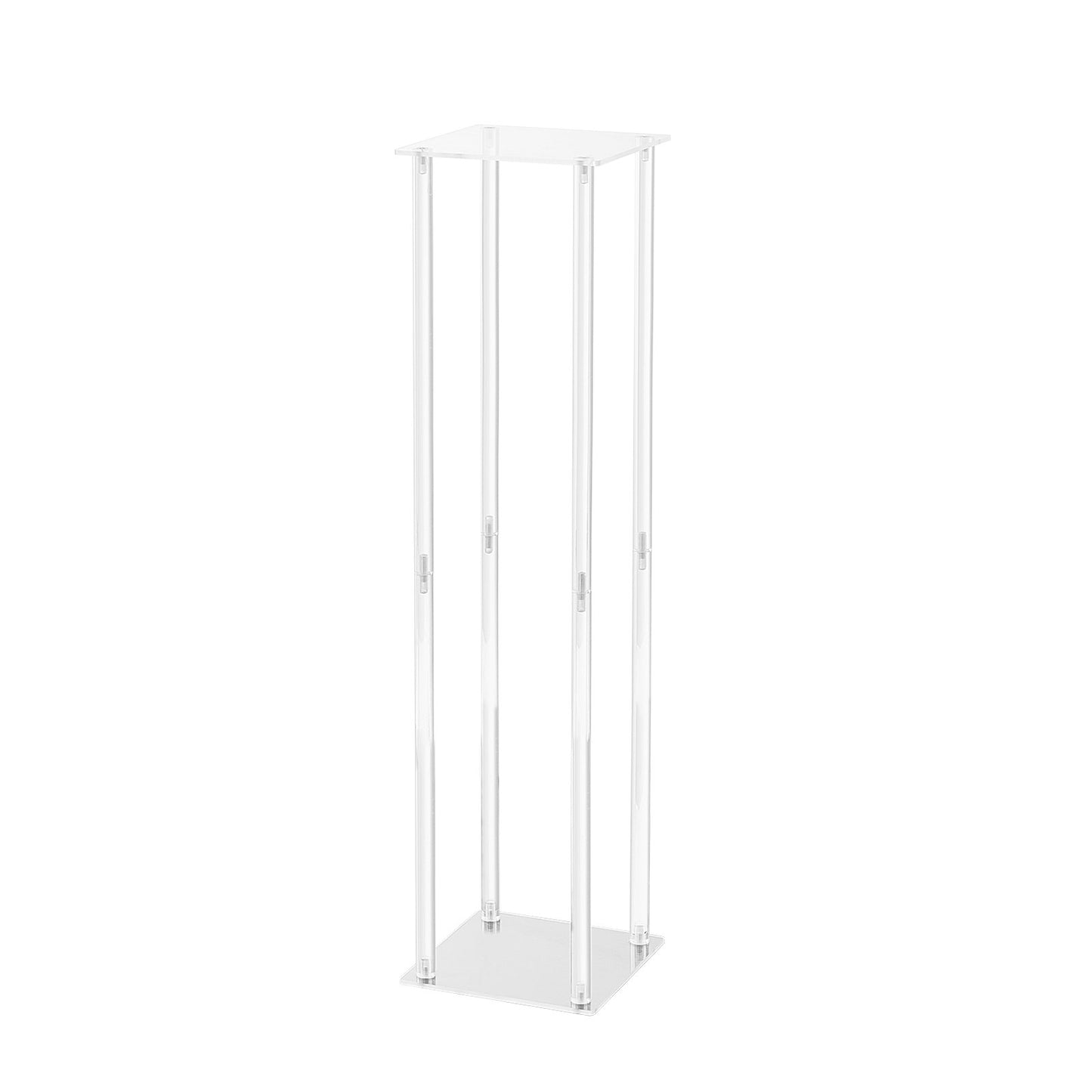 VEVOR 10PCS 23.6inch/60cm High Wedding Flower Stand, With Acrylic Laminate,Acrylic Vase Column,-$95