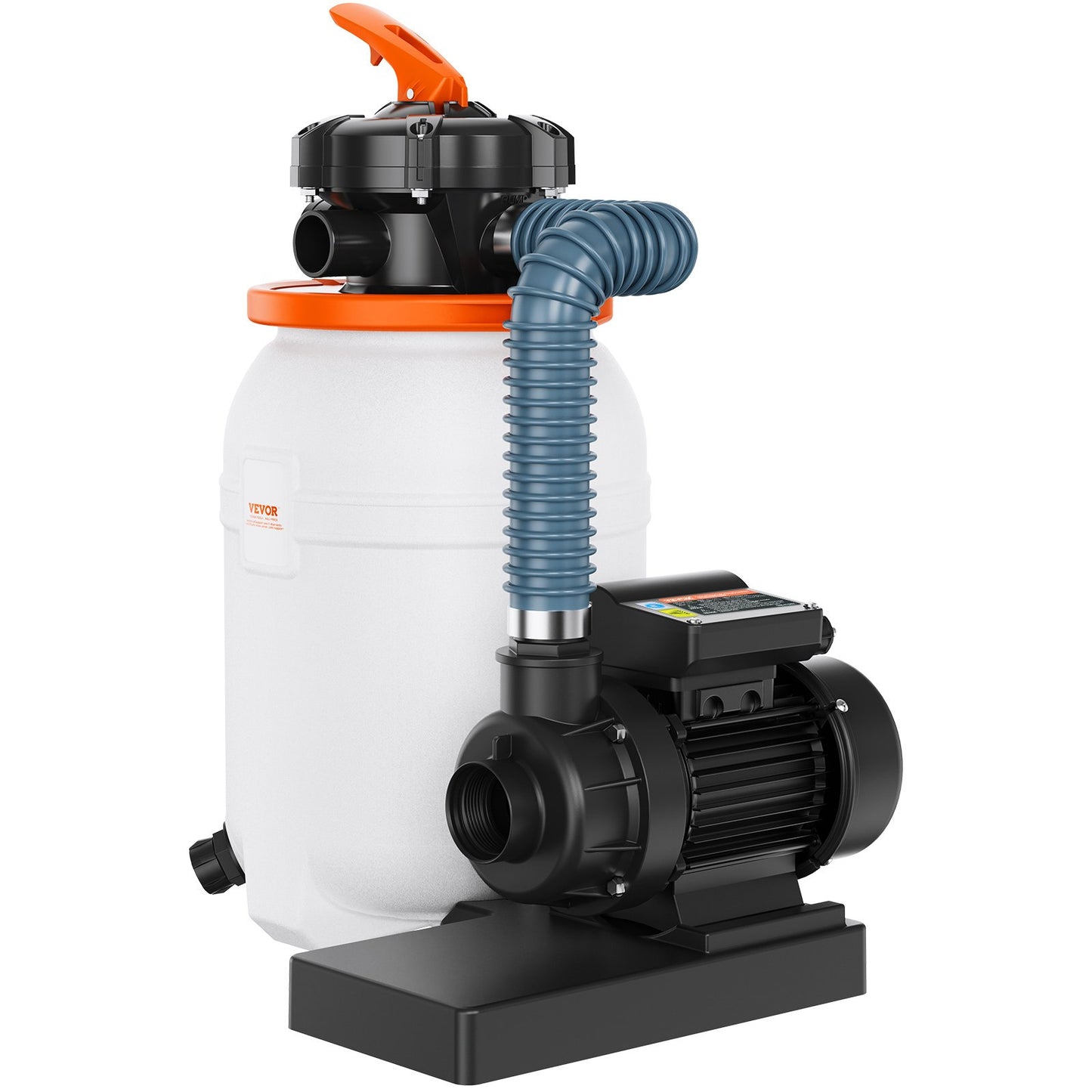 VEVOR Sand Filter Pump for Above Ground Pools, 10-inch, 1585 GPH, 0.33 HP Swimming Pool Pumps,-$100