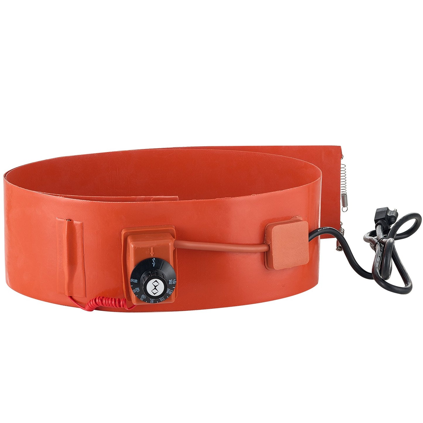 VEVOR Metal Drum Heater, 1200 Watt 5 inch Width, Pail Heating Band for 55 Gallon Barrel, 86-302℉ ,-$35