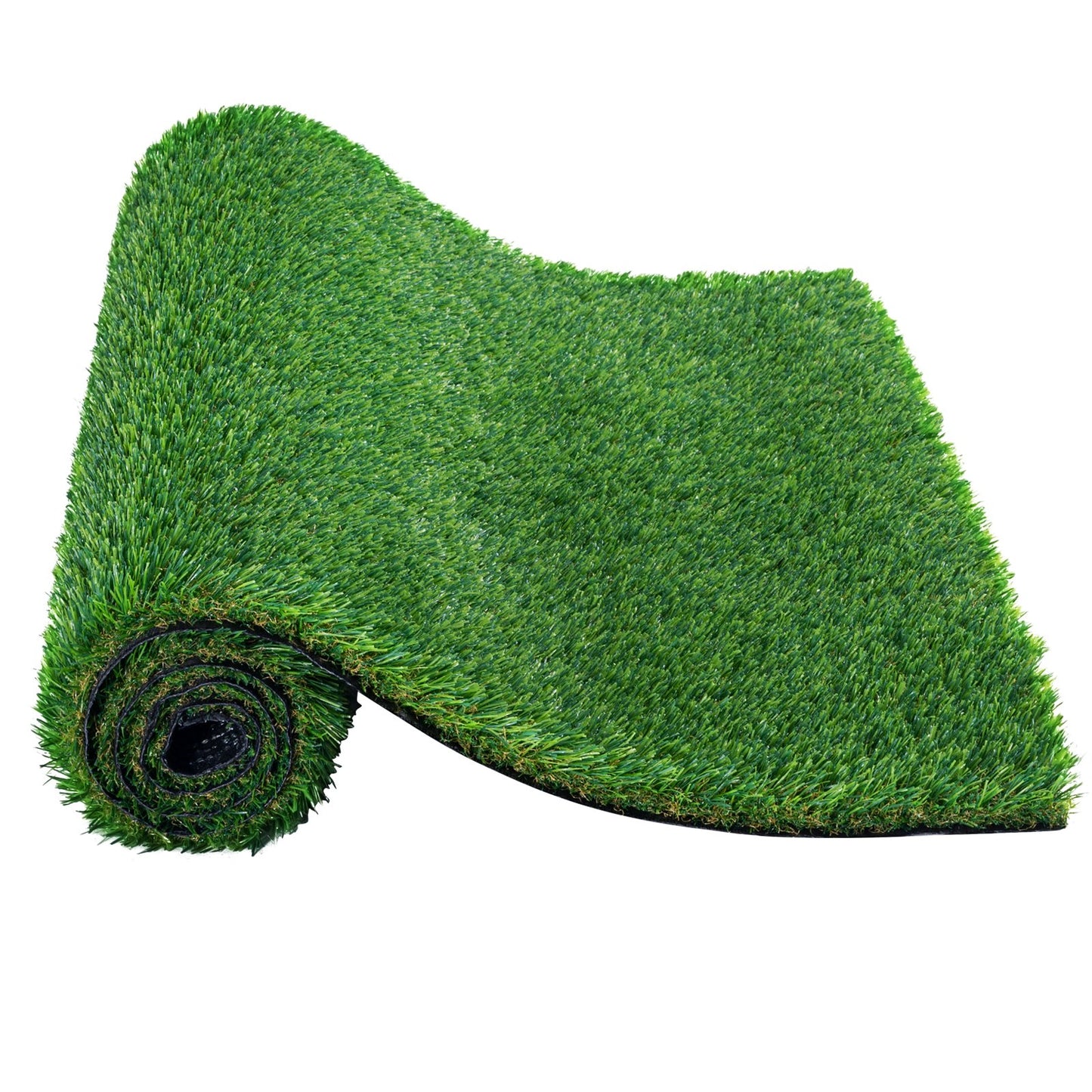 VEVOR Artifical Grass, 3 x 5 ft Rug Green Turf, 1.38" Fake Door Mat Outdoor Patio Lawn Decoration,-$30