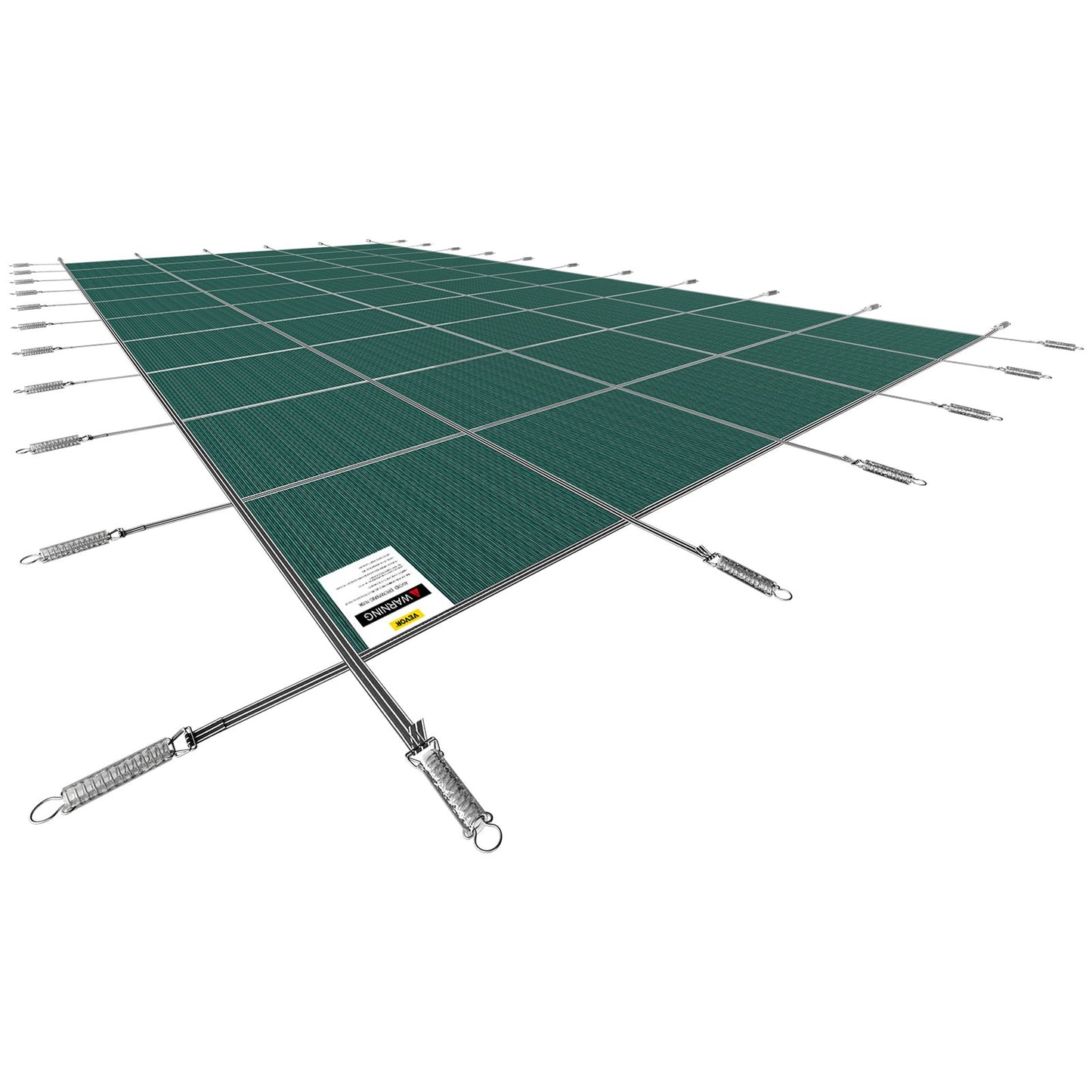 VEVOR Pool Safety Cover Fits 16x40ft Rectangle Inground Pools, Safety Pool Cover with Drainage Holes,-$290