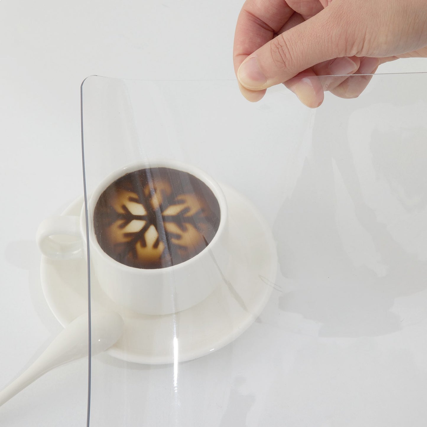 VEVOR Plastic Table Cover 42 x 78 Inch, 2 mm Thick Clear Table Protector, Rectangle Clear Desk Mat,-$35