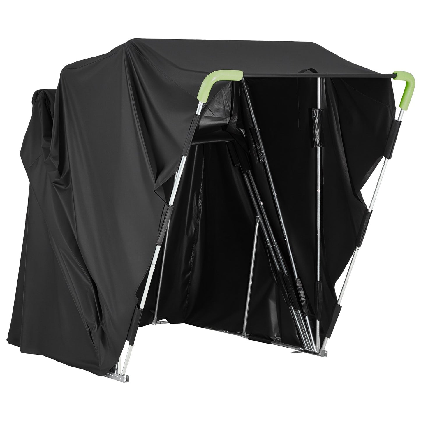 VEVOR Motorcycle Storage Shelter with Security Lock, 600D Oxford Flip-Up Garage Tent,-$105