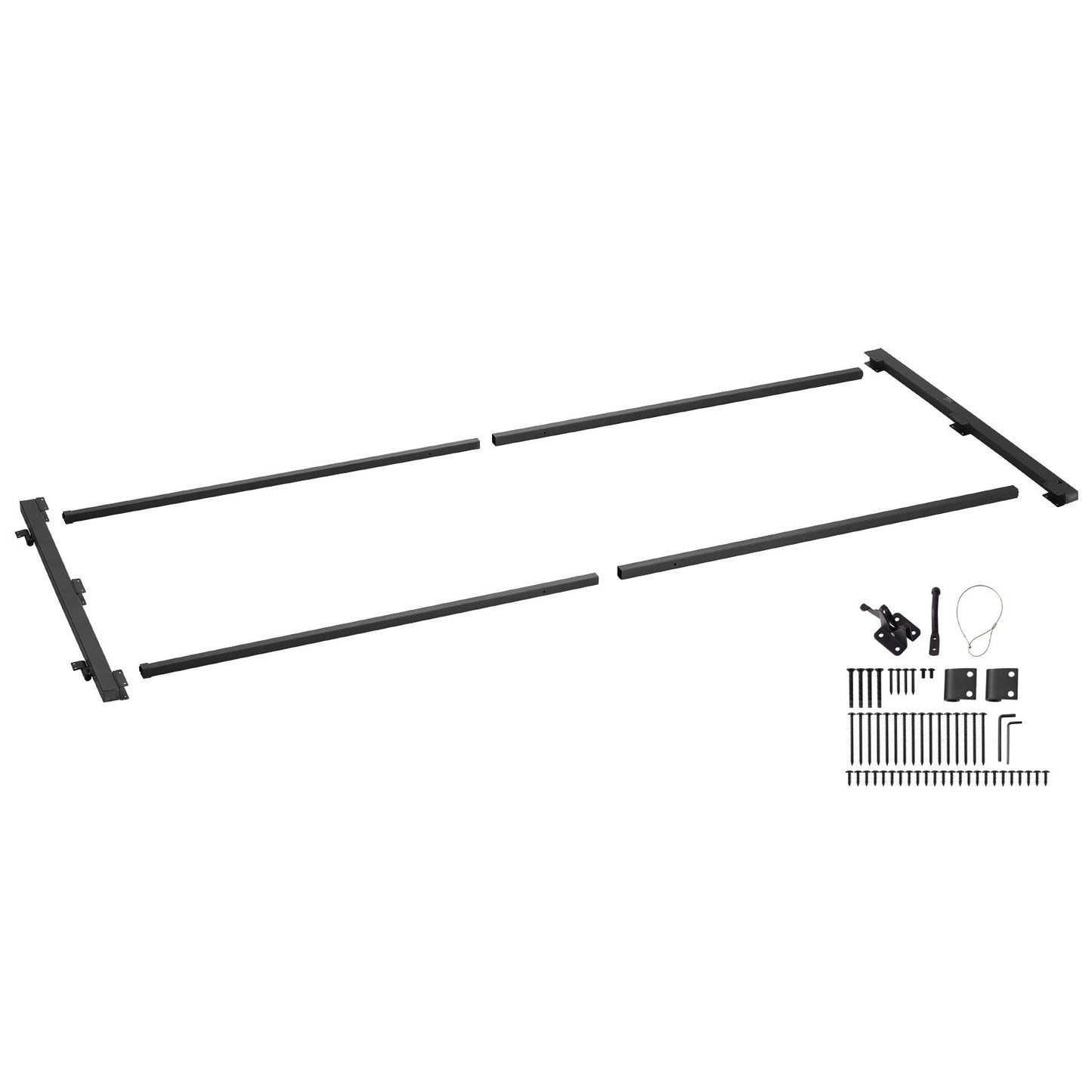 VEVOR Gate Building Kit, Fits 60 to 96 in Wide Openings, Up from 4 to 5 ft High Fence, -$75