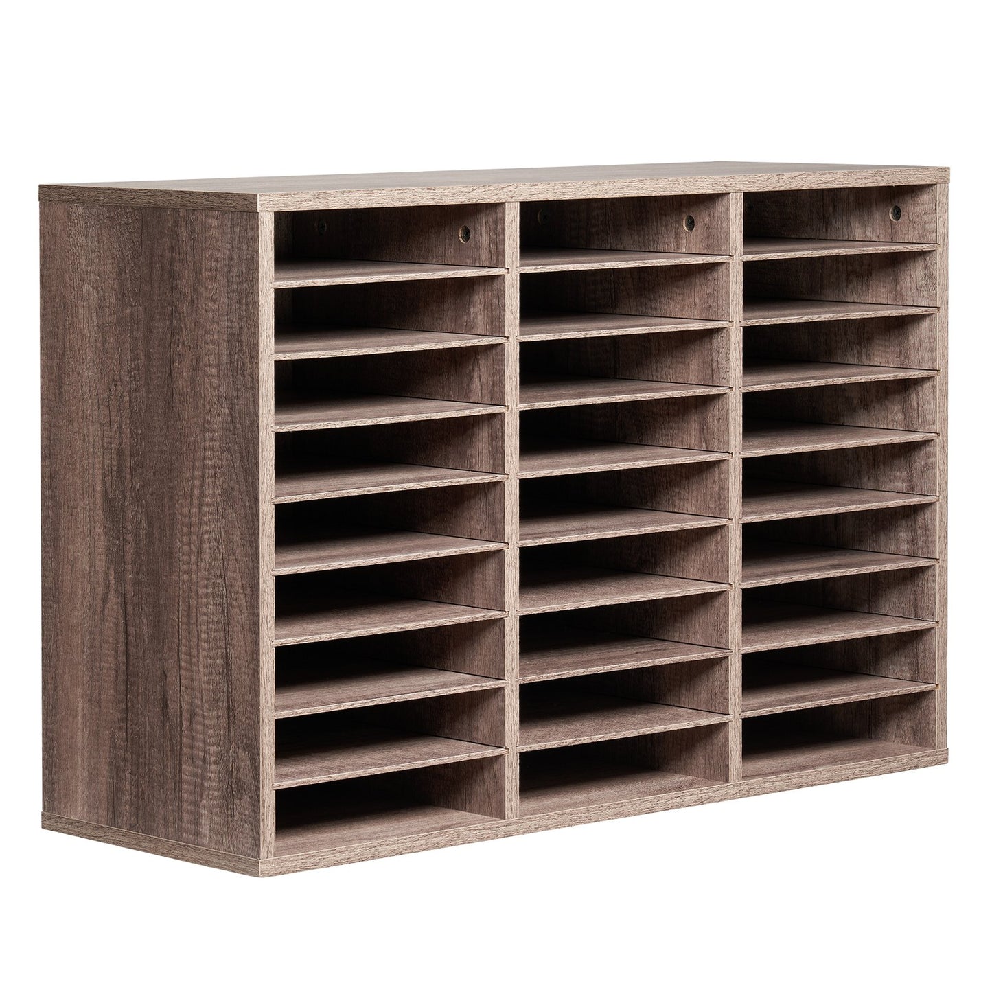 VEVOR Literature Organizer, 27 Compartments Office Mailbox with Removable Shelves,-$65