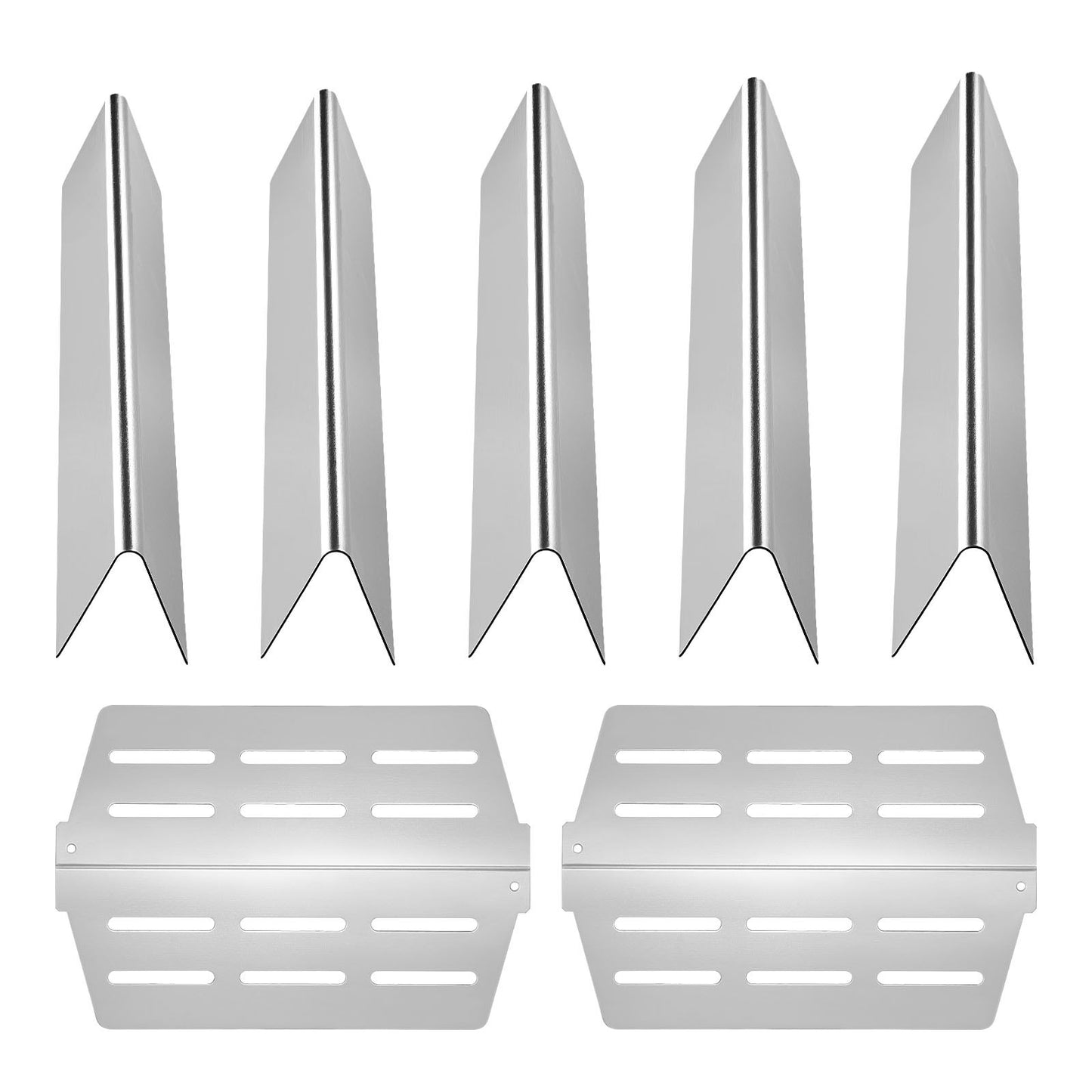 VEVOR Flavorizer Bars and Heat Deflectors, 17 inch Grill Replacement Part, for Weber Genesis 300,-$25