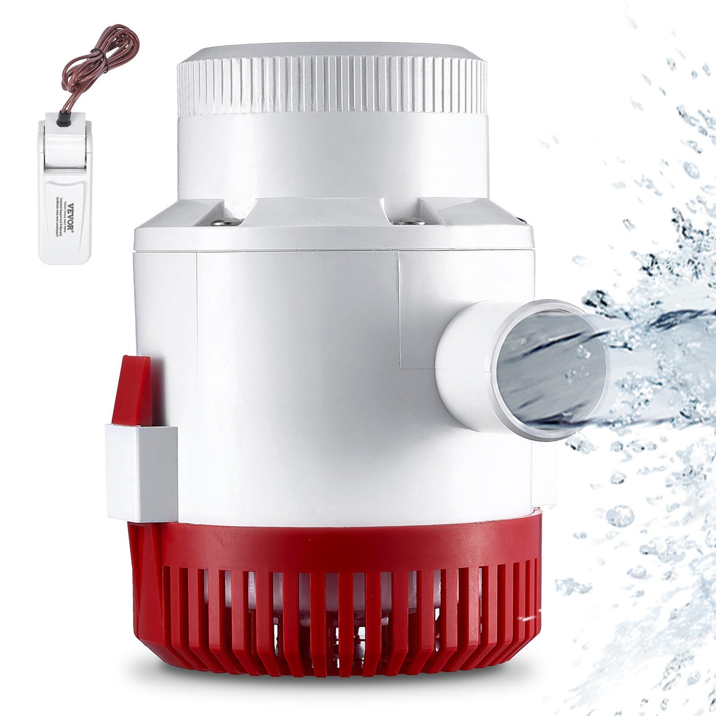 VEVOR Bilge Pump, 3000GPH 12V Automatic Submersible Boat Bilge Water Pump with Float Switch,-$50