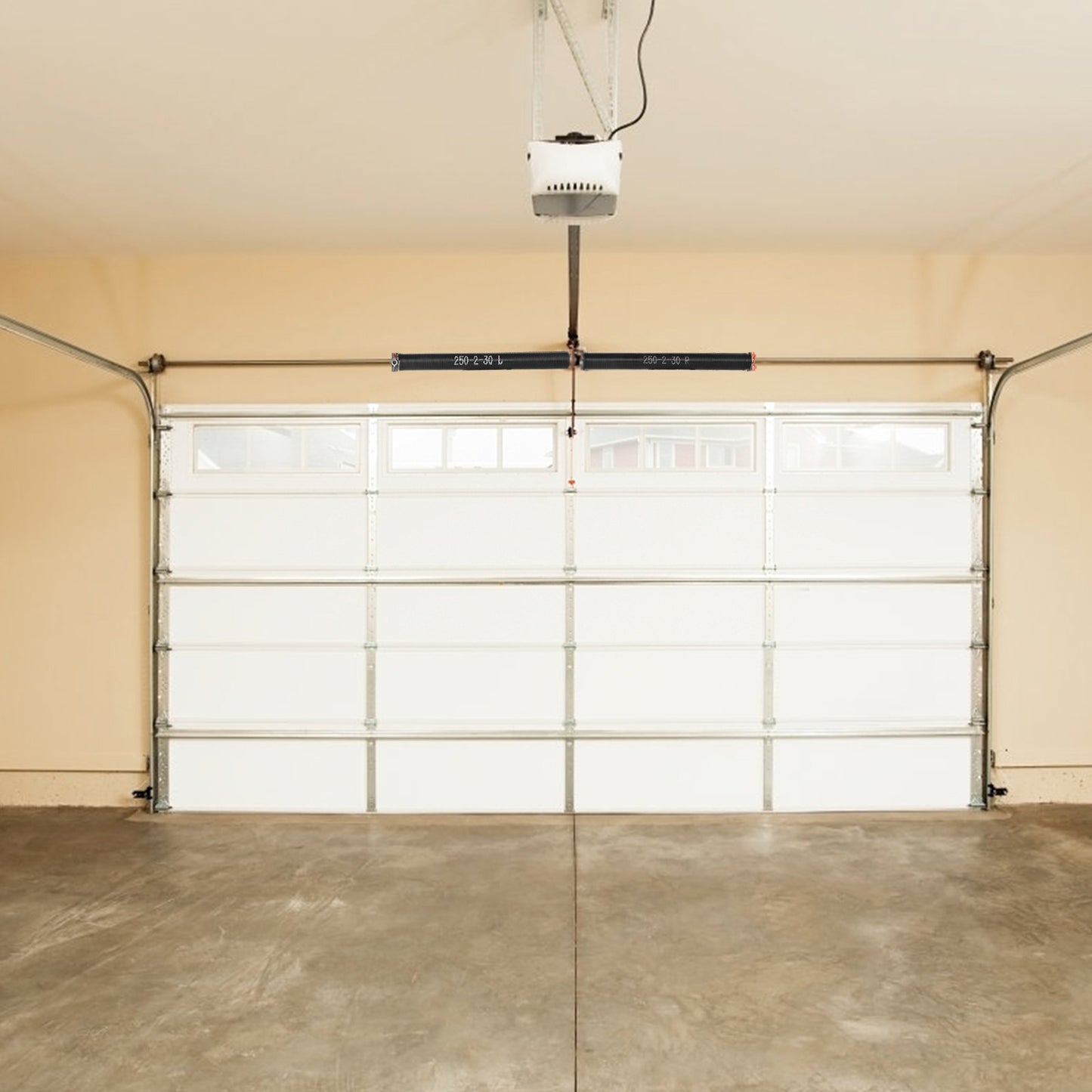 VEVOR Garage Door Torsion Springs, Pair of 0.25 x 2 x 30inch, 16000 Cycles, Garage Door Springs,-$55