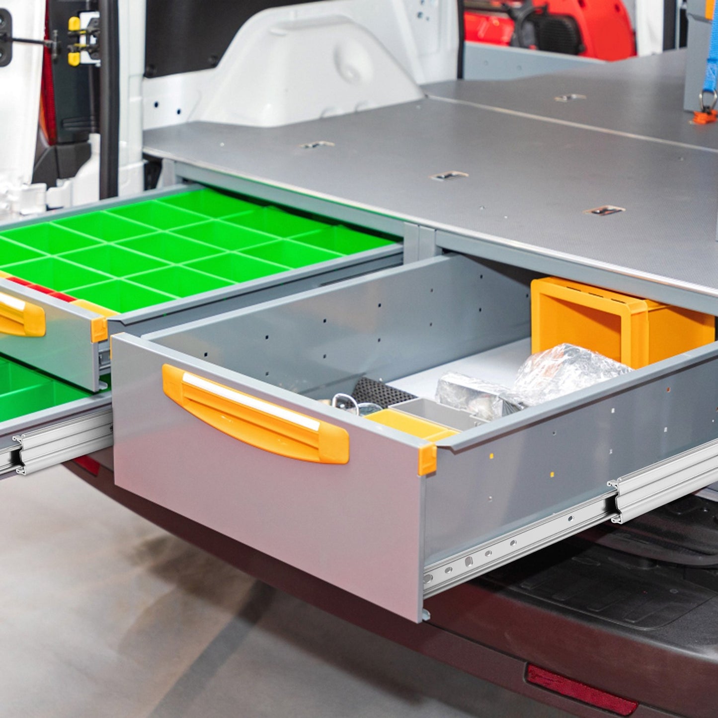 VEVOR Drawer Slides, 176 lb Capacity, 1 Pair 60 Inch Length Soft Close Drawer Slides,-$90