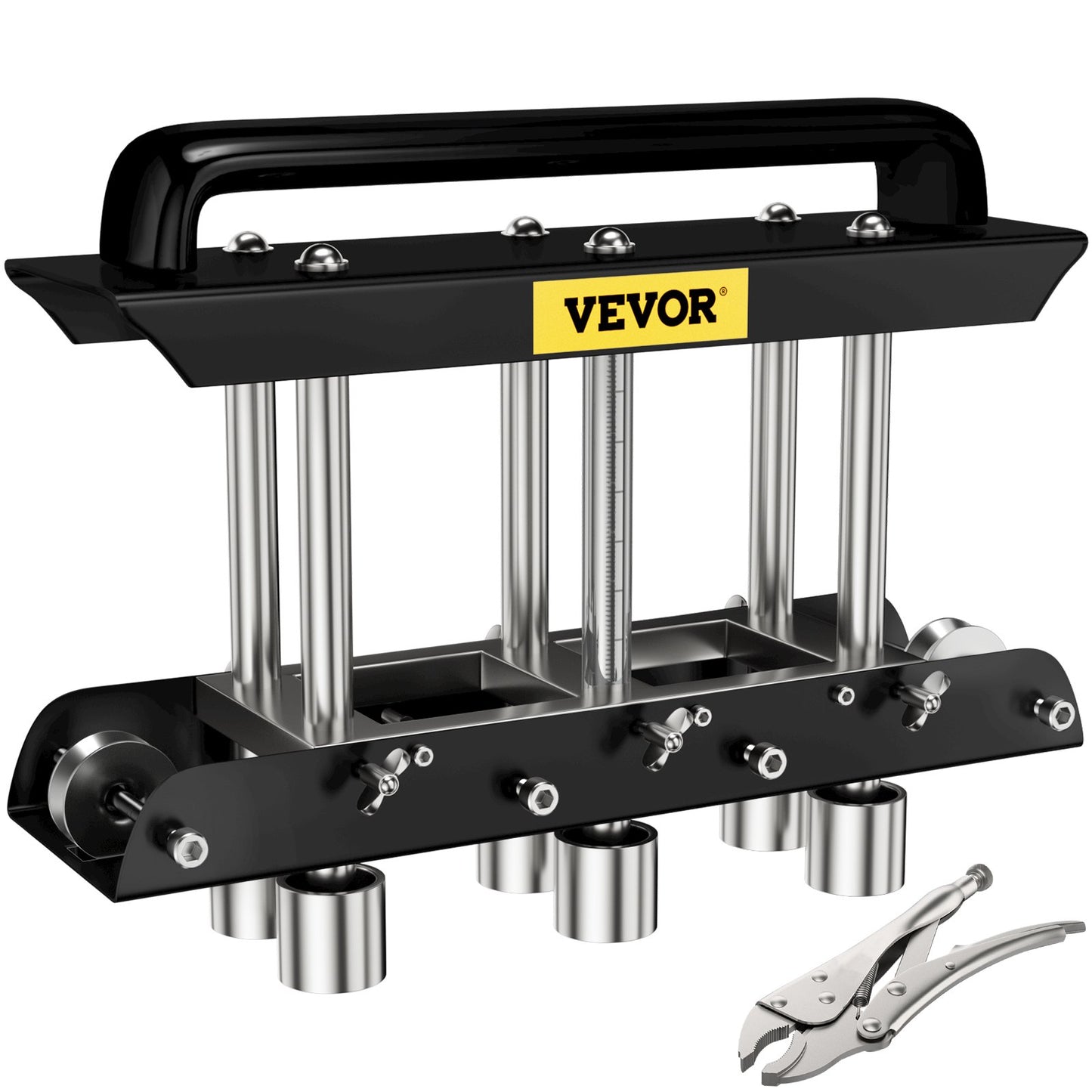 VEVOR Sheet Metal Brake, 0-90°Bending Angle, 3-Station Design Edge Roller, 0.63" to 5.7"(16-145 mm),-$90