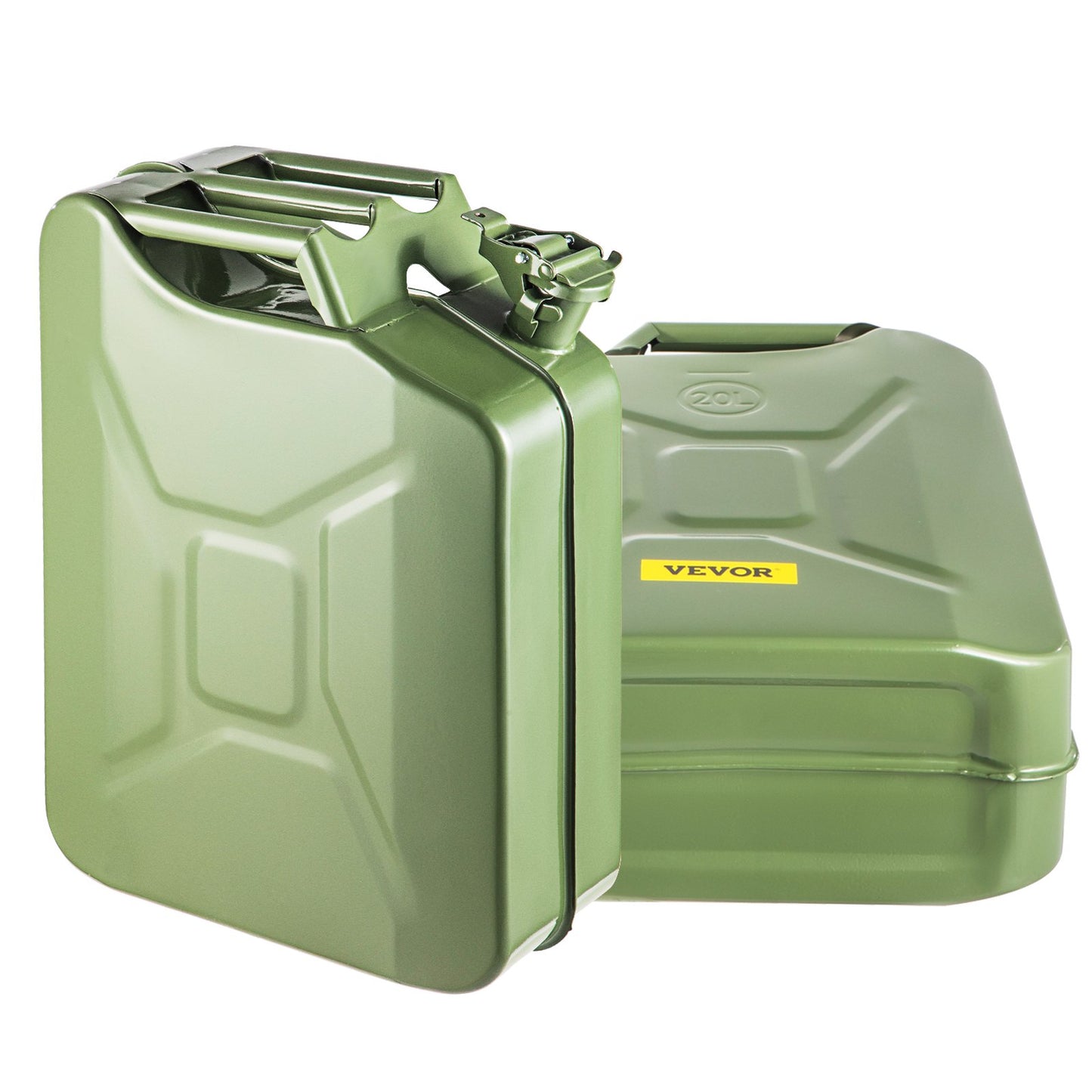 VEVOR Jerry Fuel Can, 5.3 Gallon / 20 L Portable Jerry Gas Can with Flexible Spout System,-$60