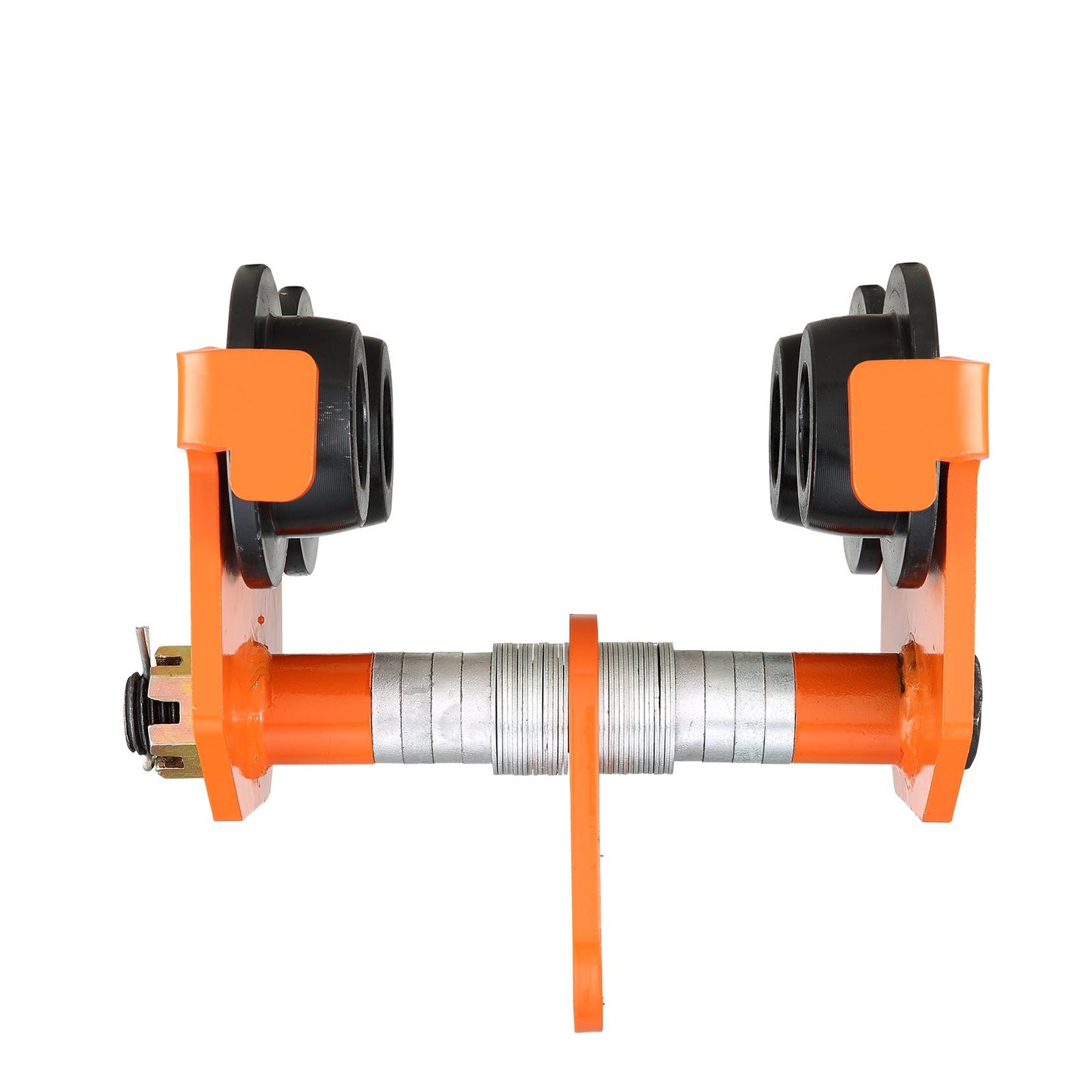VEVOR Manual Trolley, 2200 lbs/1 Ton Load Capacity, Push Beam Trolley with Dual Wheels