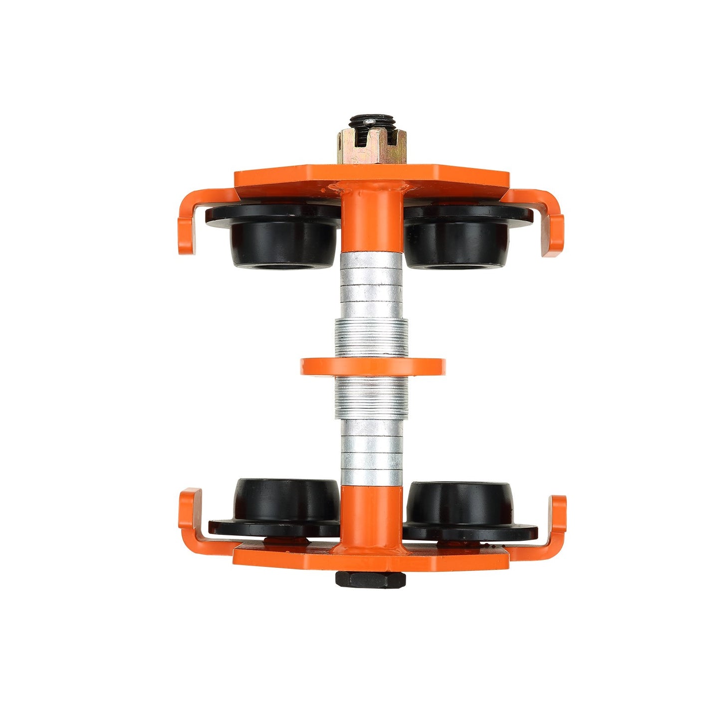 VEVOR Manual Trolley, 2200 lbs/1 Ton Load Capacity, Push Beam Trolley with Dual Wheels