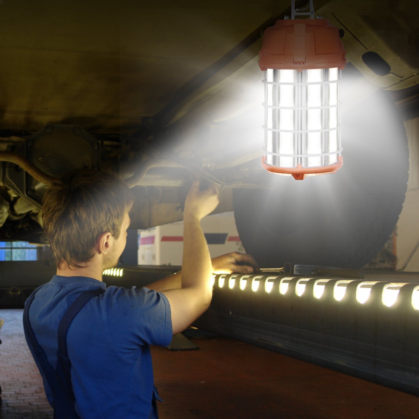 VEVOR LED Temporary Work Light, 150W, 20000lm Construction Lights, 5000K Portable Super Bright,-$75