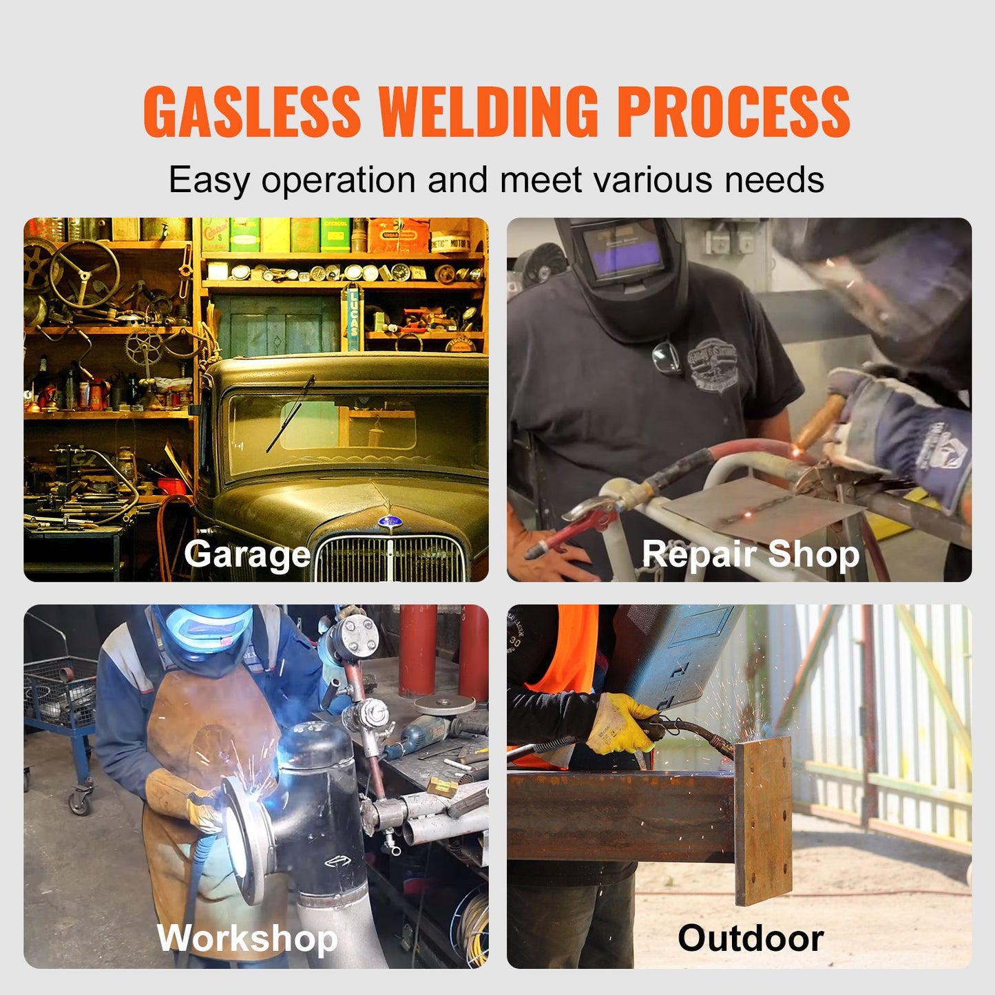 VEVOR Flux Core Welding Wire, E71T-GS 0.035-inch 10LBS, Gasless Mild Steel MIG Welding Wire, -$30