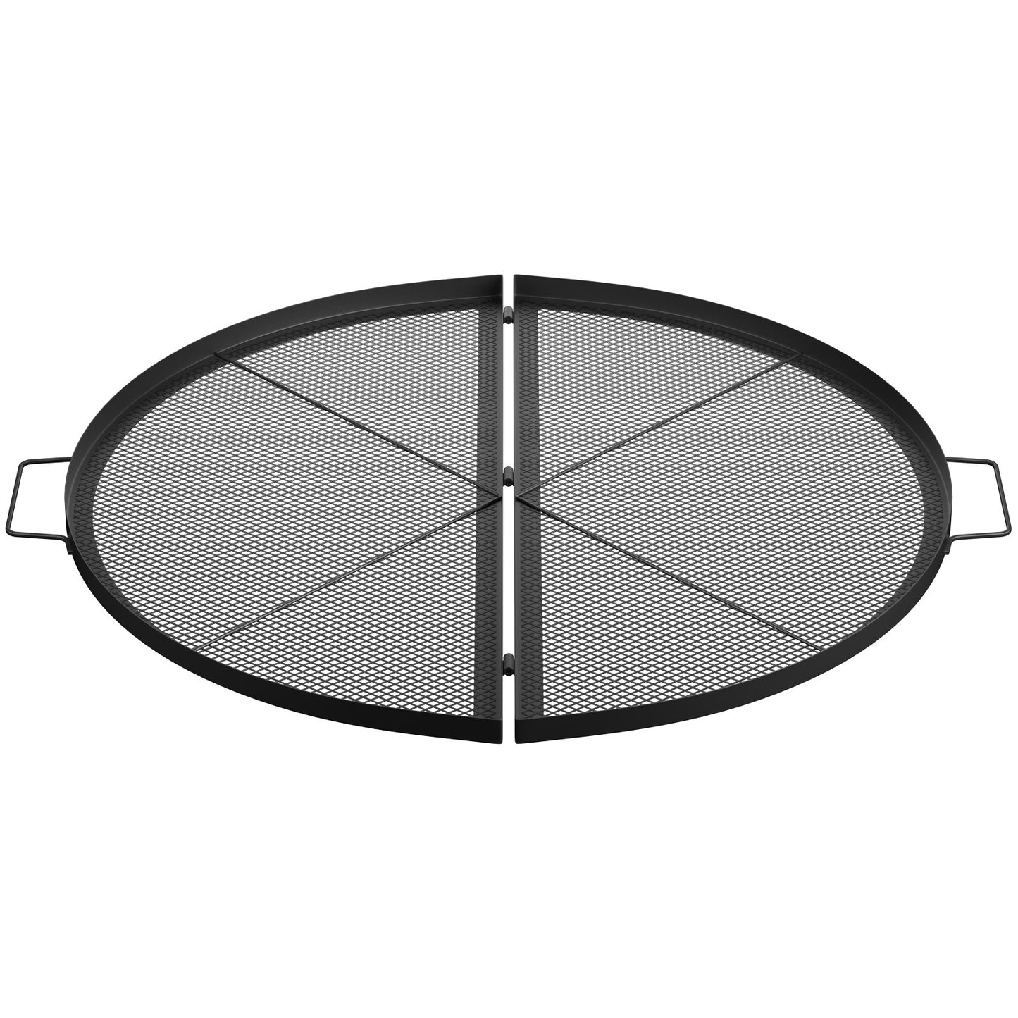VEVOR Fire Pit Grill Grate, Foldable Round Cooking Grate, Heavy Duty X-Marks Campfire BBQ Grill,-$40