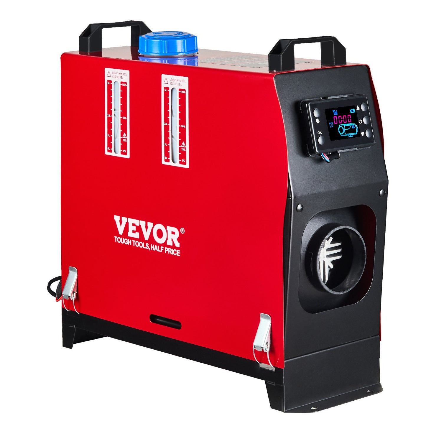 VEVOR Diesel Heater 12V Diesel Air Heater Muffler 8KW Diesel Heater with LCD Thermostat Monitor,-$110