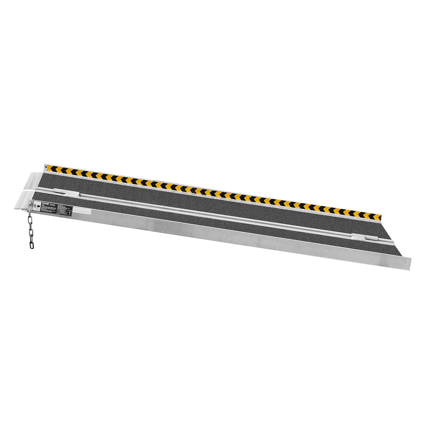 VEVOR Portable Wheelchair Ramp, 6 ft 800 lbs Capacity, Non-Slip Aluminum Folding Threshold Ramp,-$180