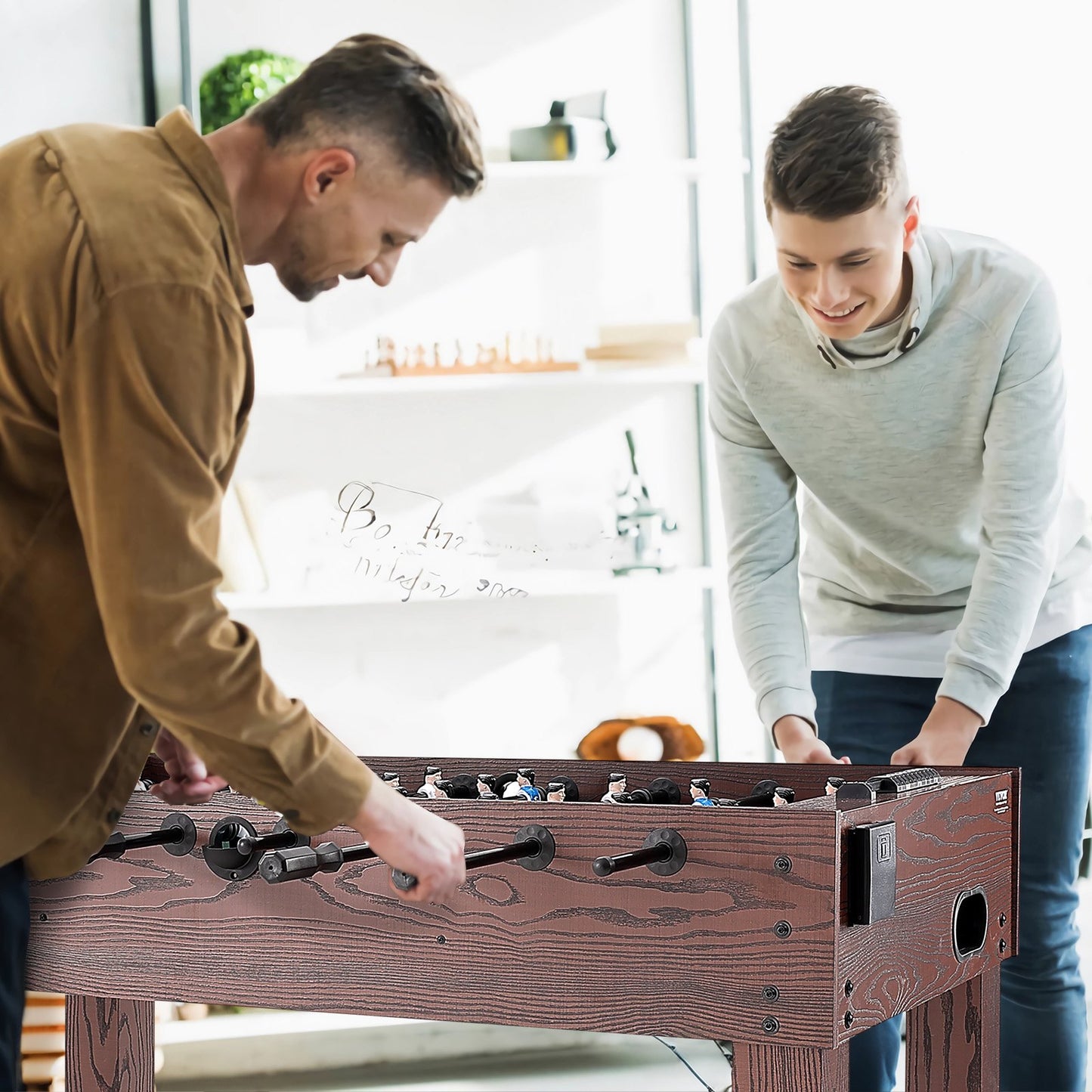 VEVOR Foosball Table, 55 inch Standard Size Foosball Table, Indoor Full Size Foosball Table for Home,-$270