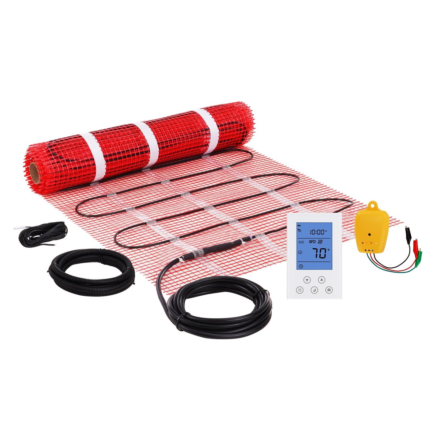 VEVOR Floor Heating Mat, 20 Sq. ft, Electric Radiant In-Floor Heated Warm System,-$100