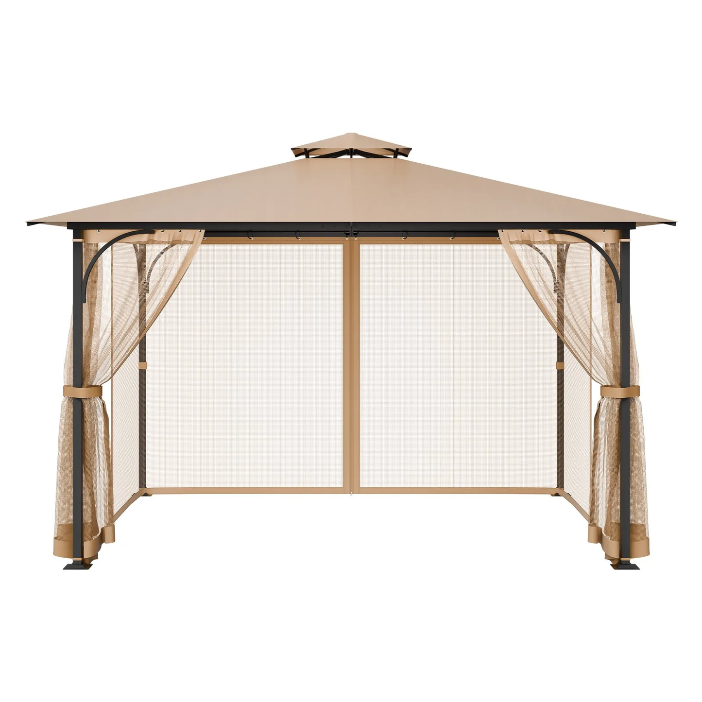 VEVOR Gazebo Netting Replacement, Fit Most 10 x 12 x 7 FT Gazebo Curtain, (Netting Only),-$45