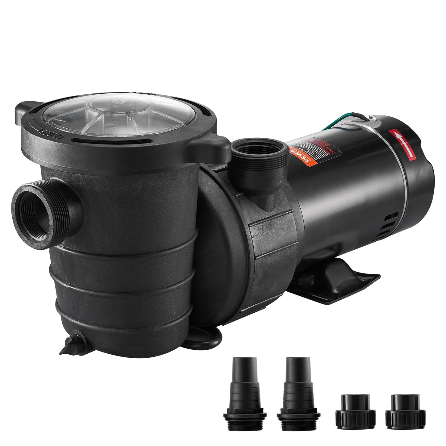 VEVOR Swimming Pool Pump, 1.5 HP 115 V, 1100 W Single Speed Pump for In/Above Ground Pool,-$120