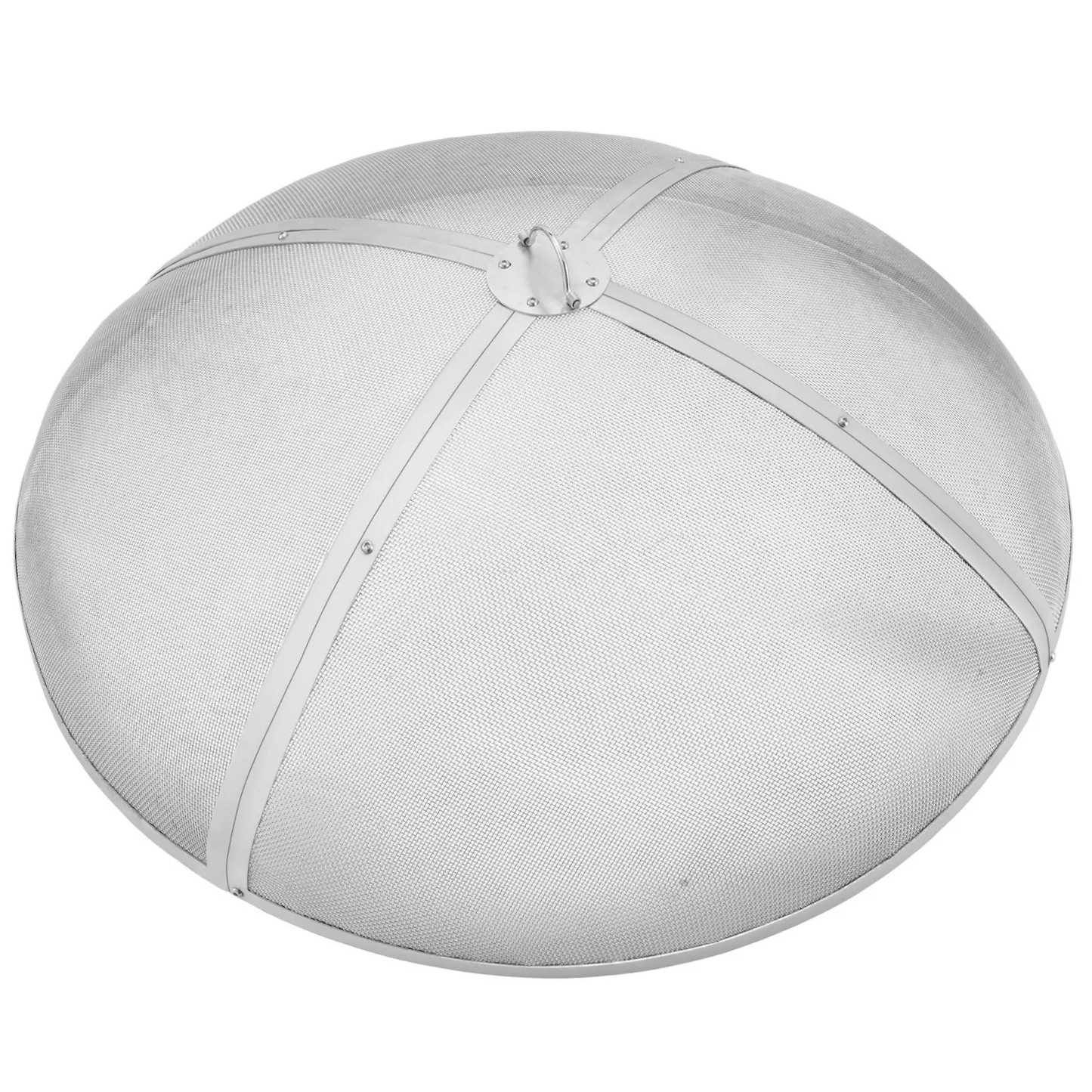 VEVOR Fire Pit Spark Screen Round 40", Reinforced Heavy Duty Steel Metal Cover, Outdoor Firepit Lid,-$80