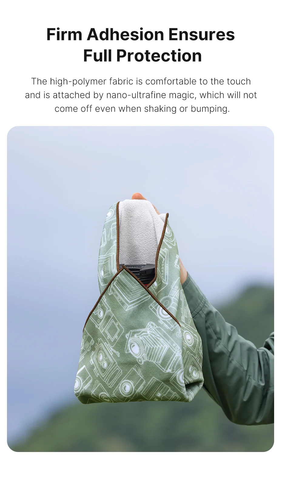 BNIB-Ulanzi CO20 Universal Foldable Camera Wrap for Sony Canon Nikon DSLR Protective Case Lens Cover,-$10