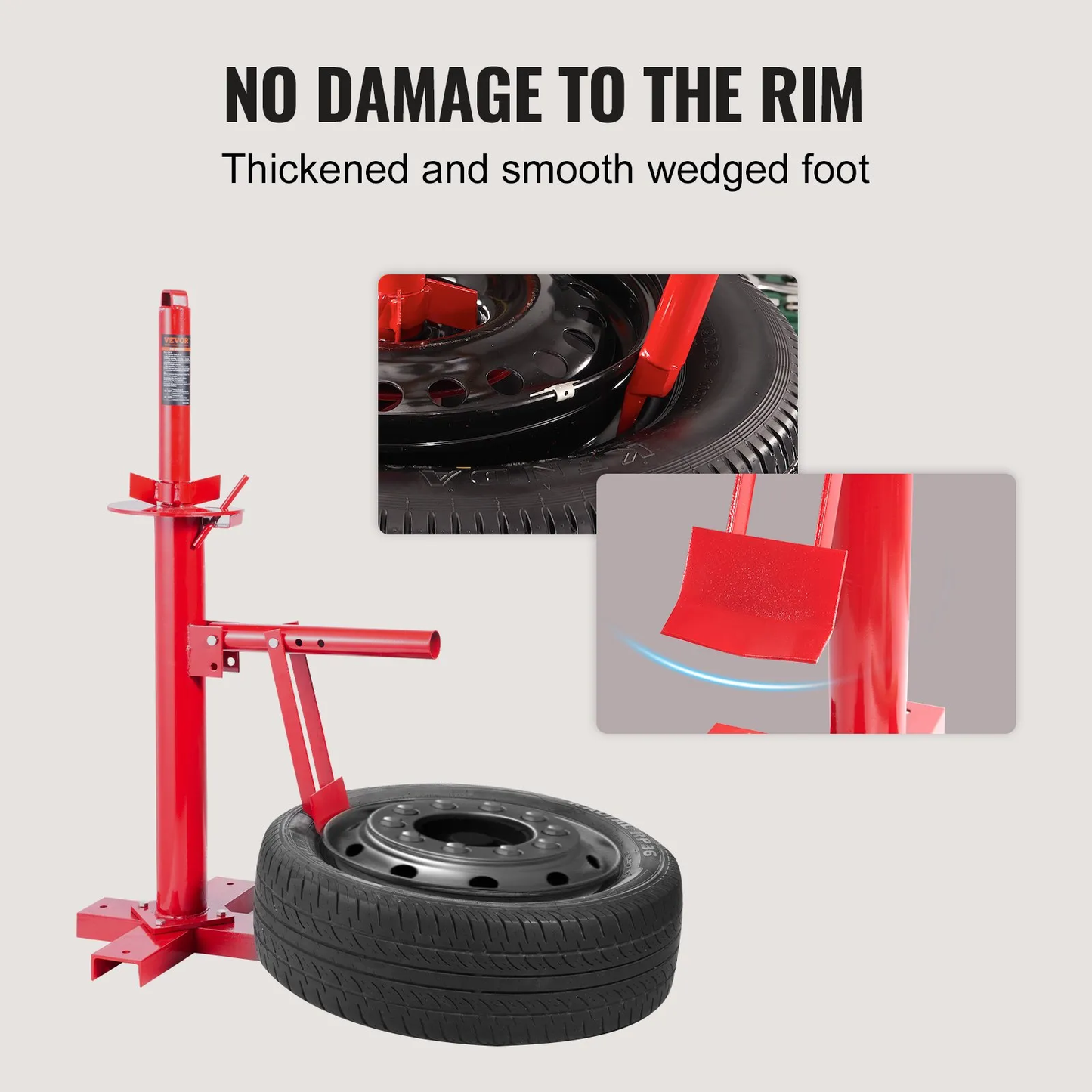 VEVOR Manual Tire Changer, Portable Hand Bead Breaker Mounting Tool for 8" - 16" Tires,-$60