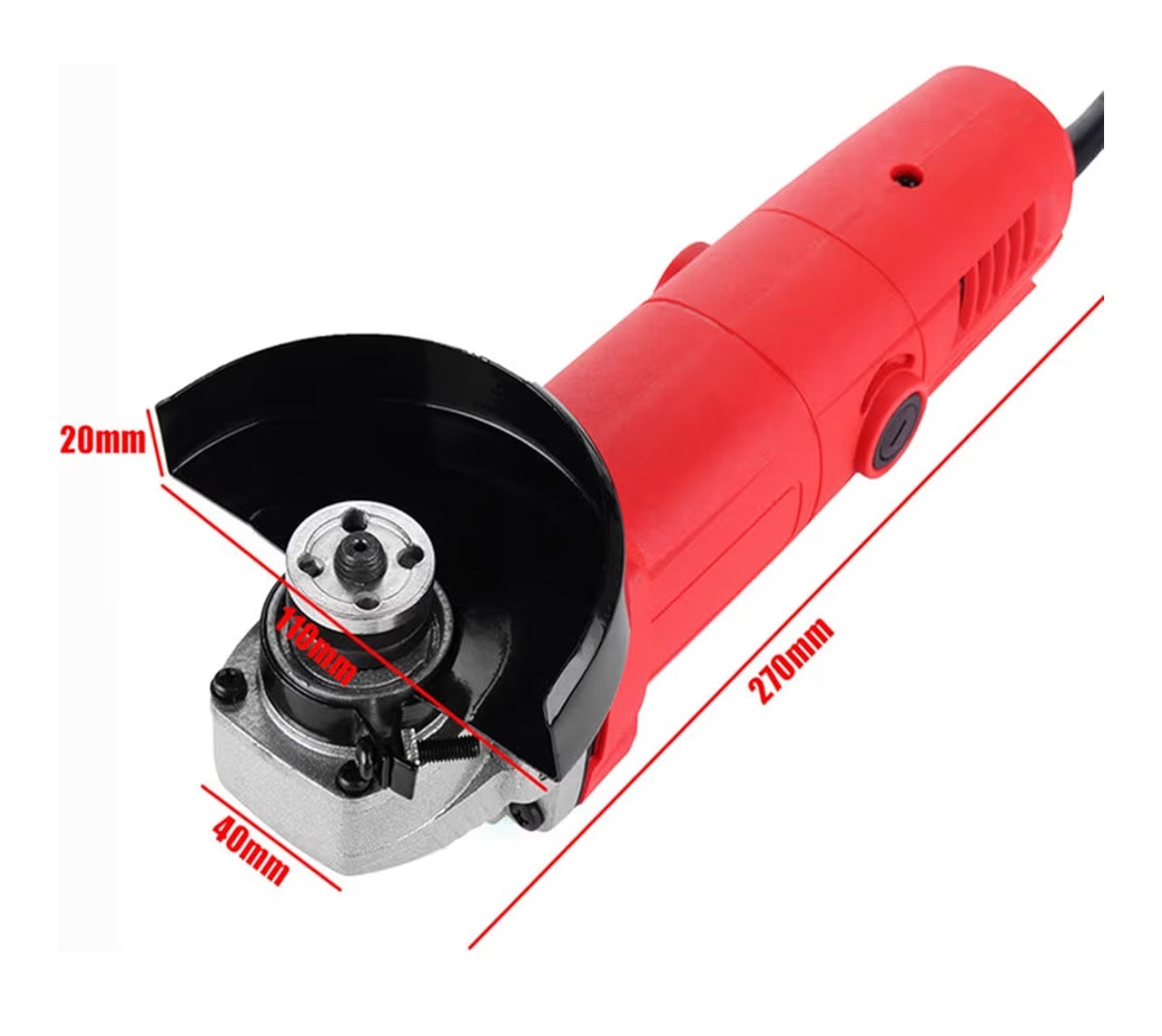 BNIB-Electric Angle Grinder 850W 100V-220V Portable 100mm , Multi functional Cutting & Polishing Tool,-$50
