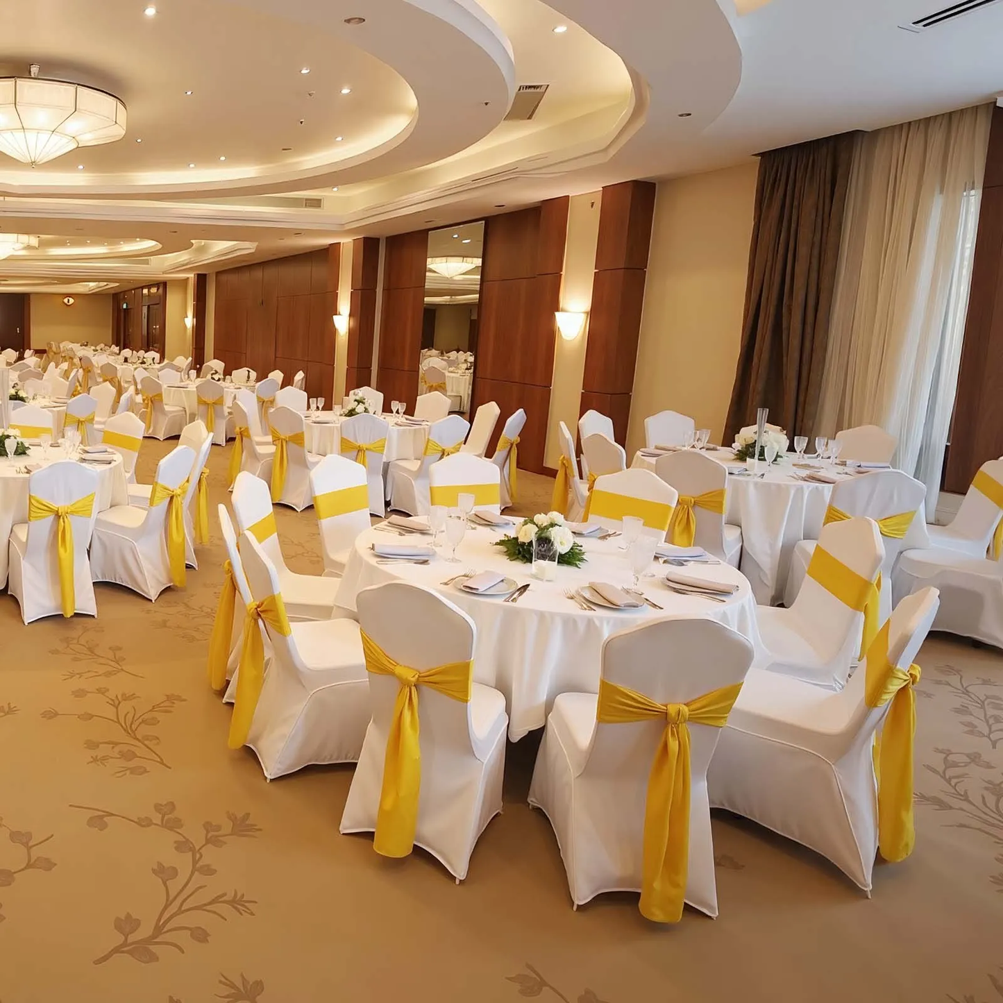 VEVOR Stretch Spandex Folding Chair Covers, Universal Fitted Chair Cover, Removable(50PCS White)