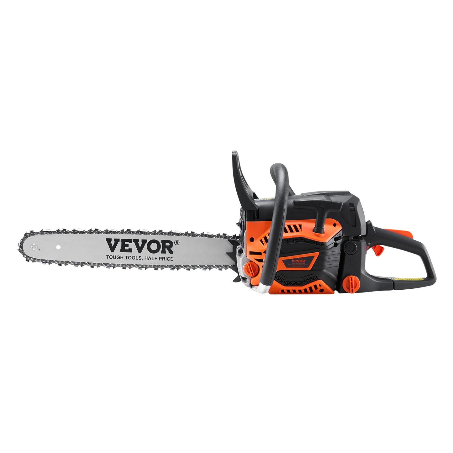 VEVOR Gas Chainsaw, 52CC 18" 2.55HP, Gasoline Powered Chain Saw, Handheld Cordless Petrol Chainsaws,-$100