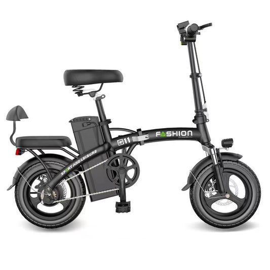 Brand New Smart Folding Electric Bicycle, with Lithium Battery, Lightweight Adult E-bike,