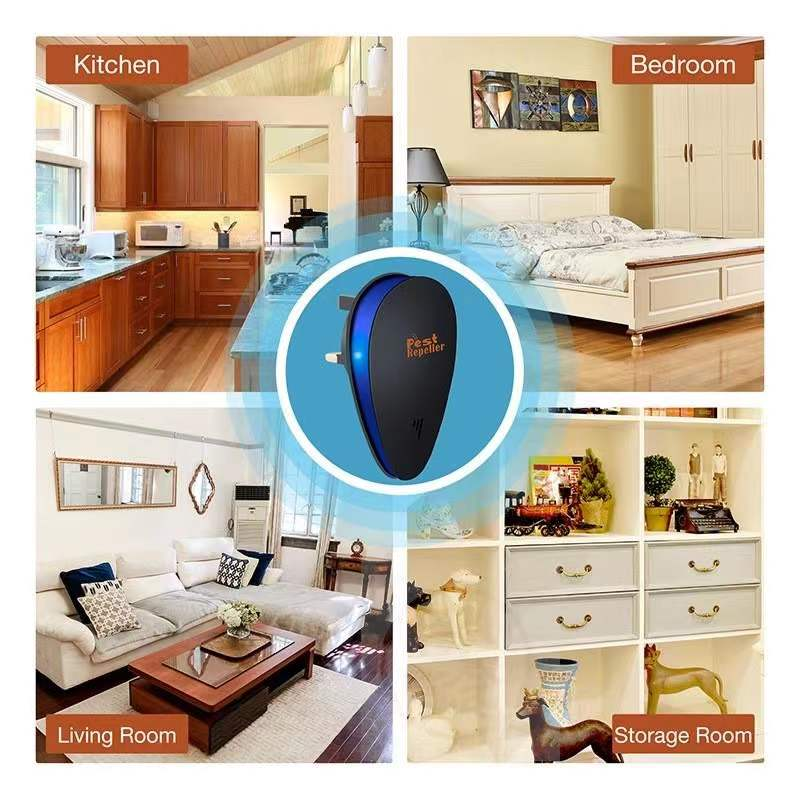 $10 Multi-function ultrasonic intelligent mosquito repellent ,4-pack