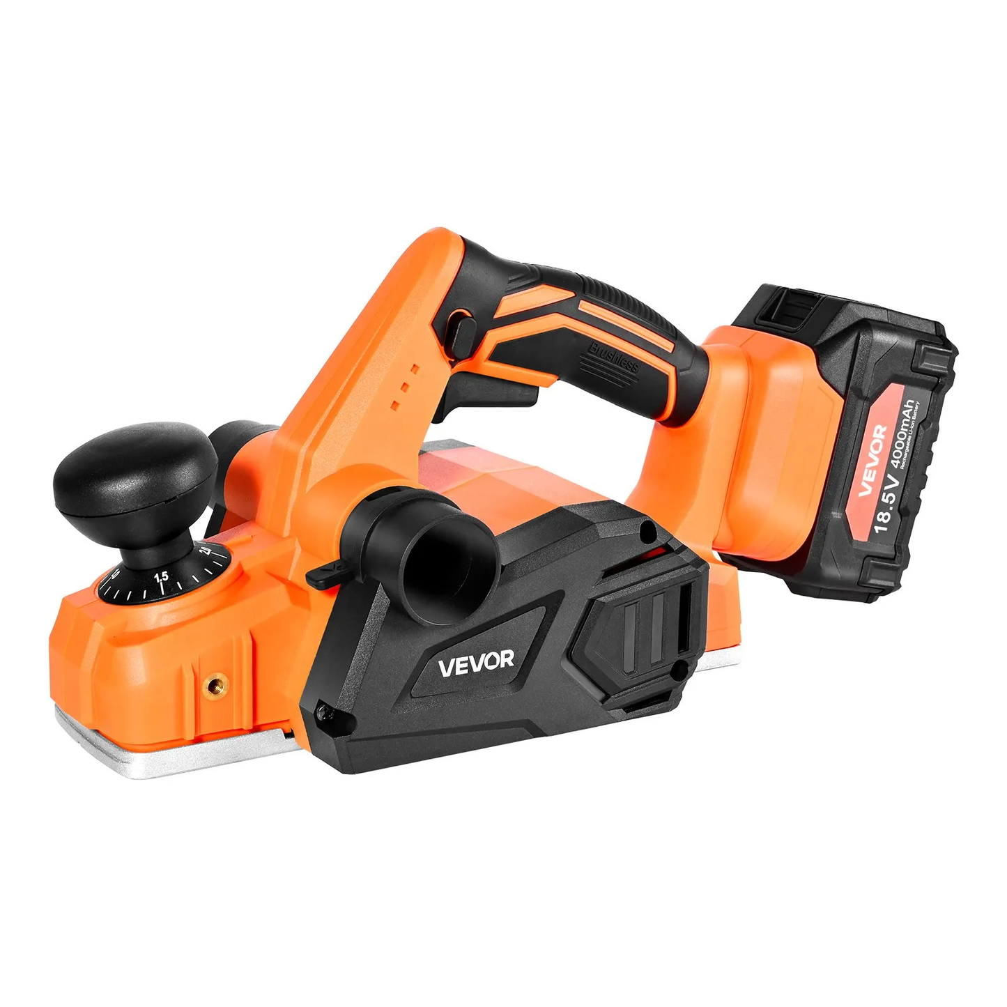 VEVOR Cordless Handheld Planer, 3-1/4-Inch Cut Width, 15000 RPM Electric Hand Wood Planer,-$80