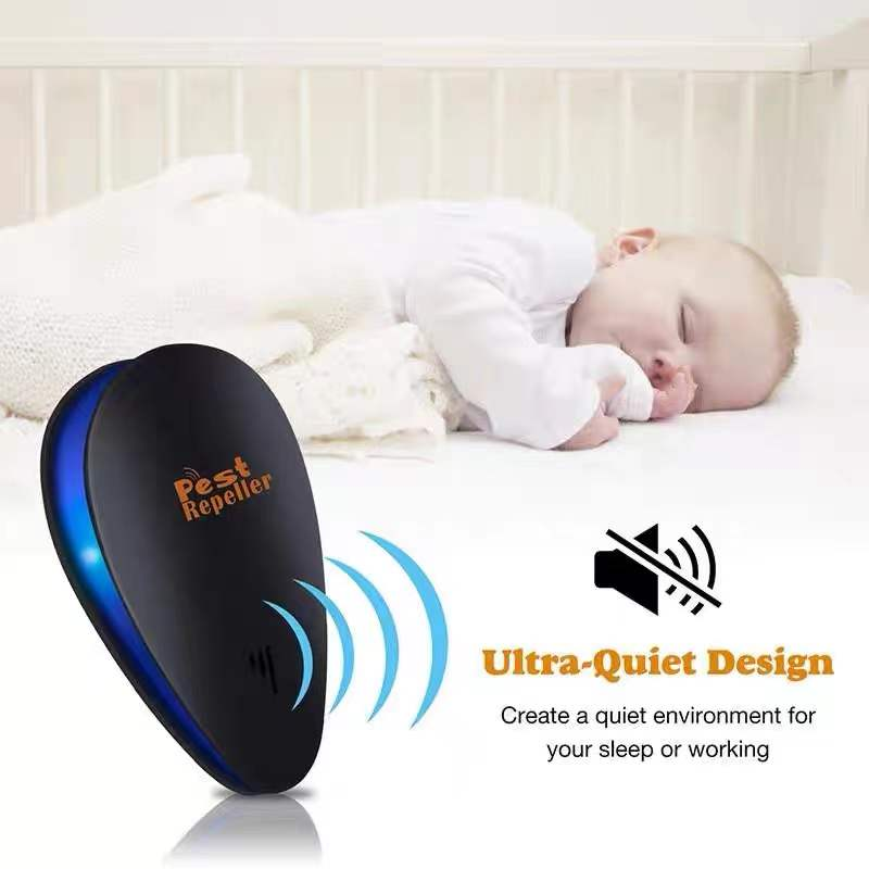 $10 Multi-function ultrasonic intelligent mosquito repellent ,4-pack