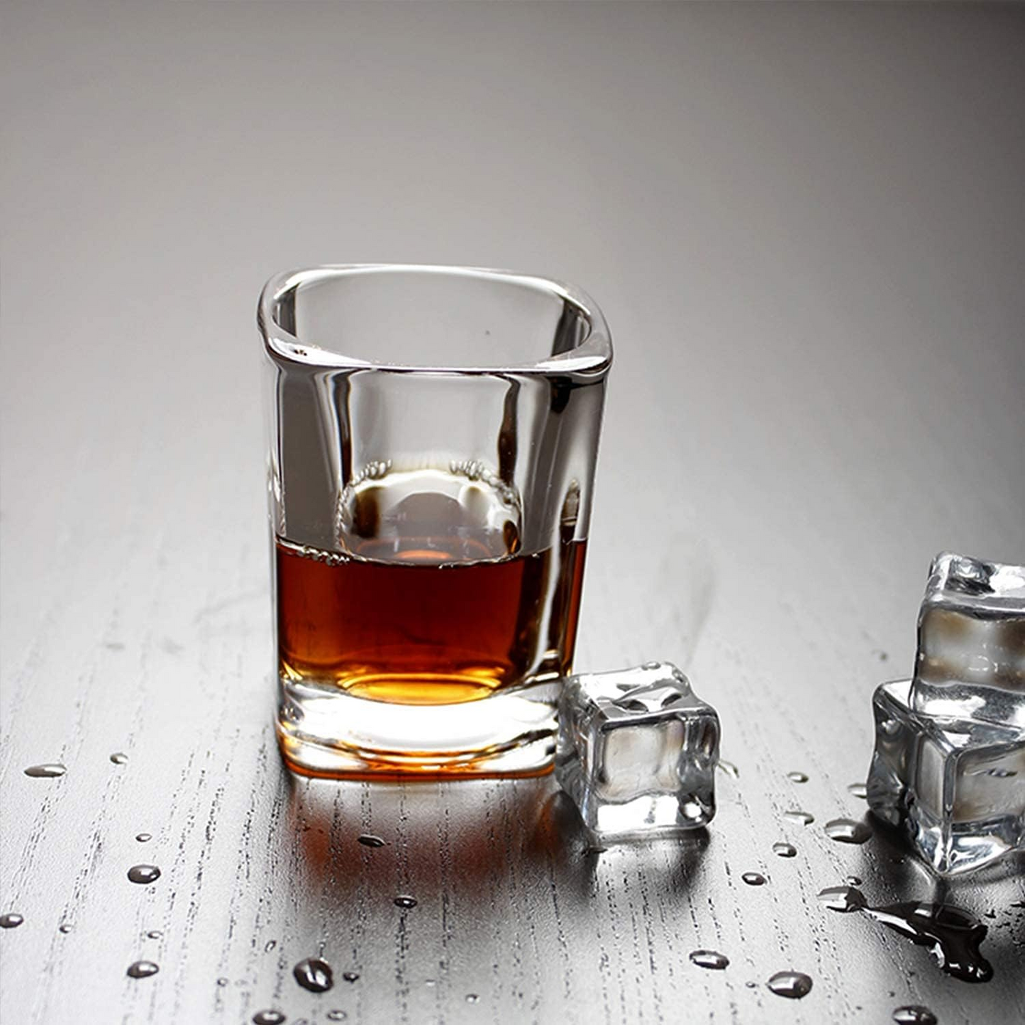 BNIB-Shot Glasses,2.2oz/6pcs set,Square Shot Glass,clear Glass Cups,$15 for two sets (12pcs)