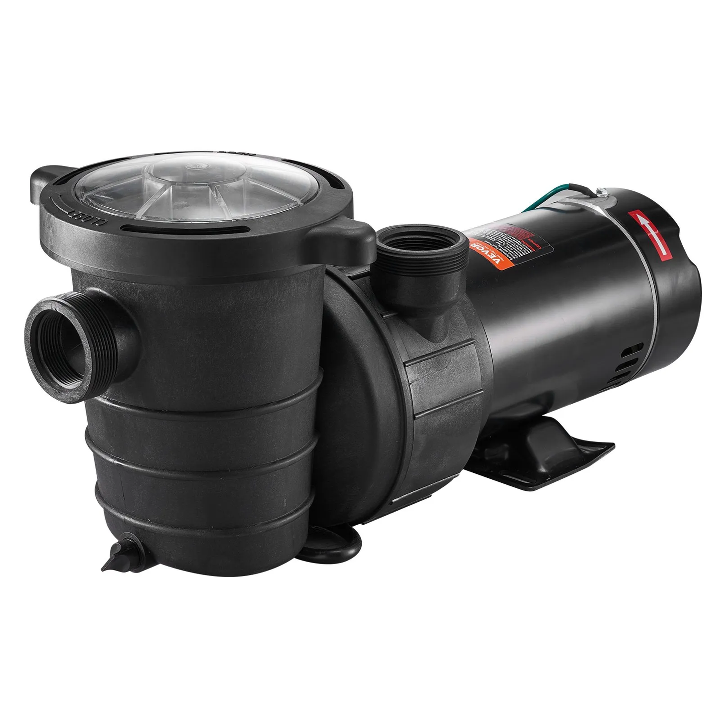 VEVOR Swimming Pool Pump, 1.5 HP 115 V, 1100 W Single Speed Pump for In/Above Ground Pool,-$120