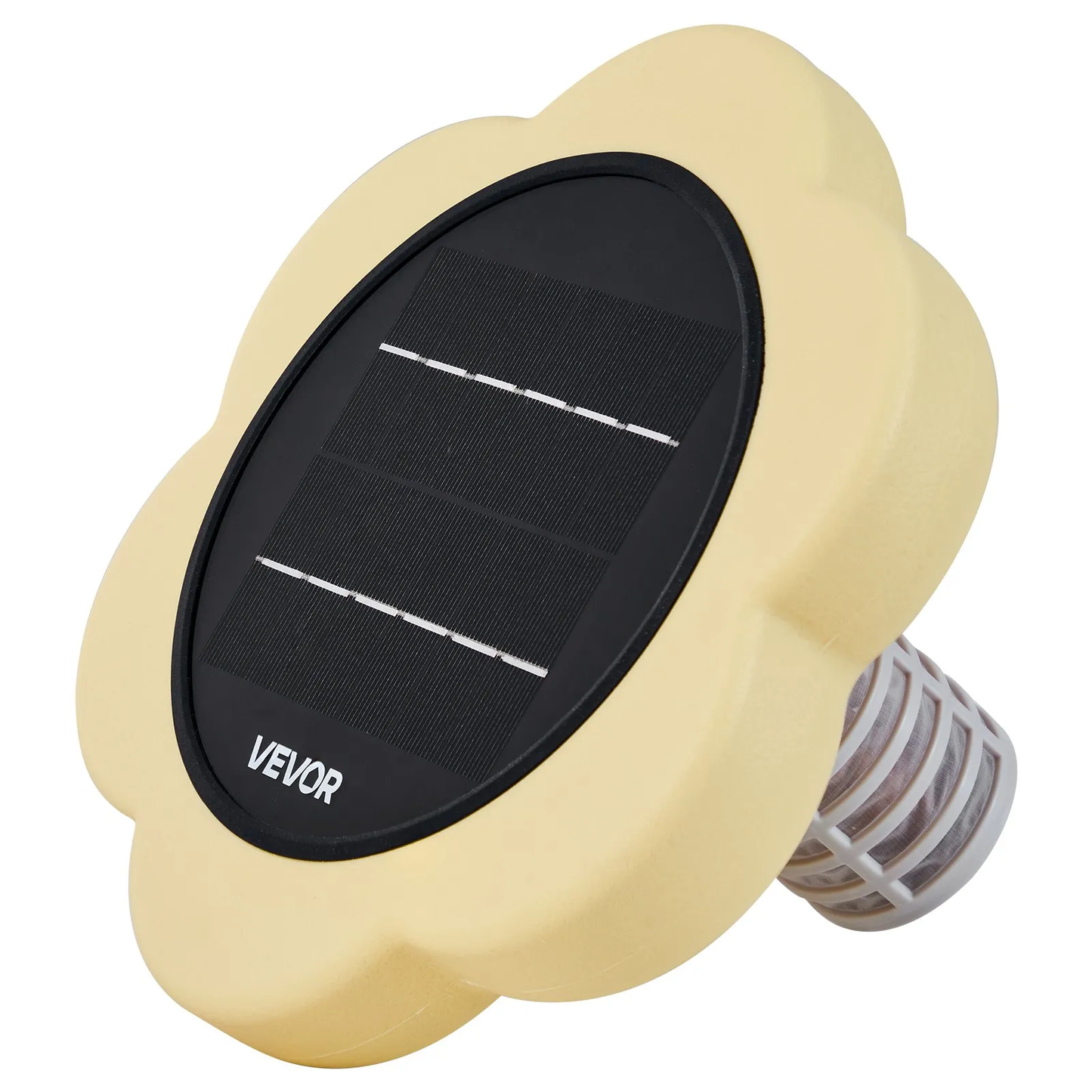 VEVOR Solar Pool Ionizer, Petal Copper Pool Ionizer Up to 45000 Gal, Floating Automatic Water Cleaner,-$45