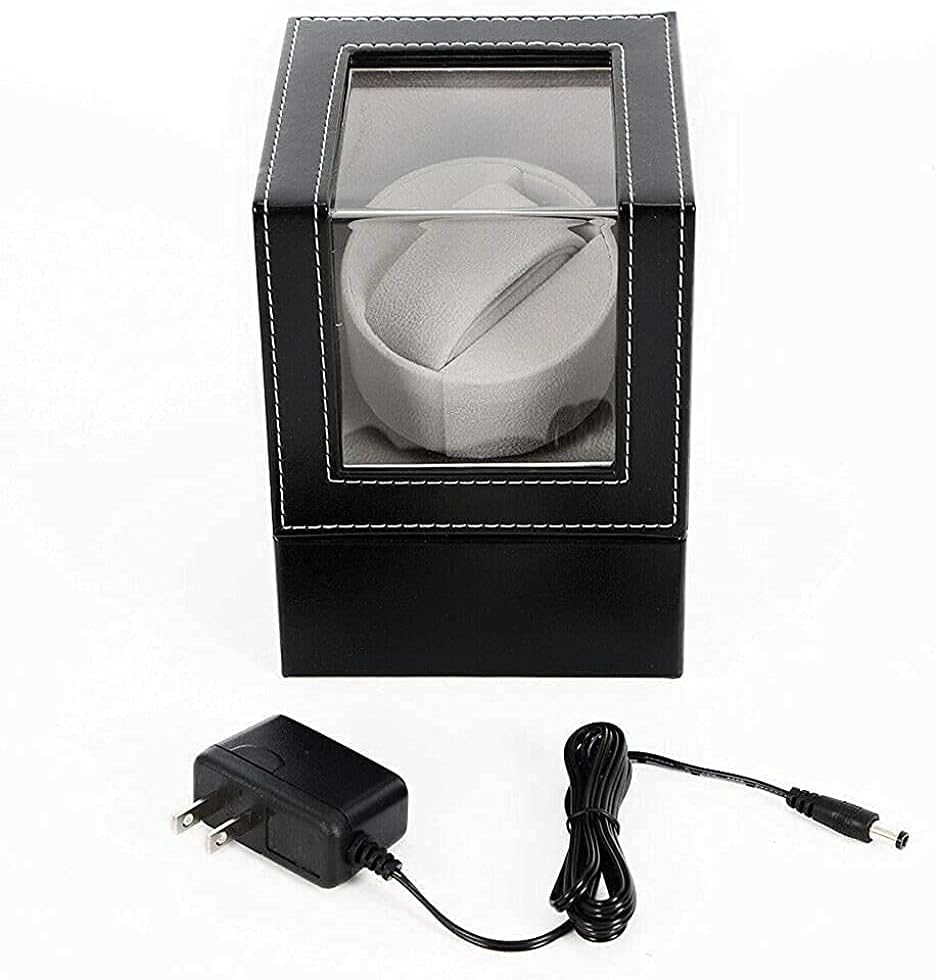 Brand New Single Watch Winder for Automatic Watches Storage Display Box Battery Powered ,-$30