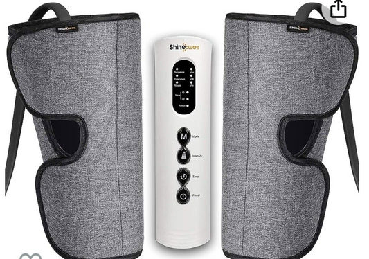 Brand New SHINE WELL Leg Compression Massager for Lower Leg, Foot and Arm Cycles,-$40