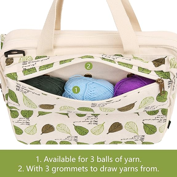 Brand New Knitting Tote Yarn storage bag -$15