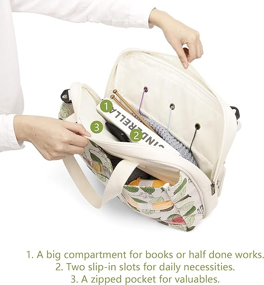 Brand New Knitting Tote Yarn storage bag -$15